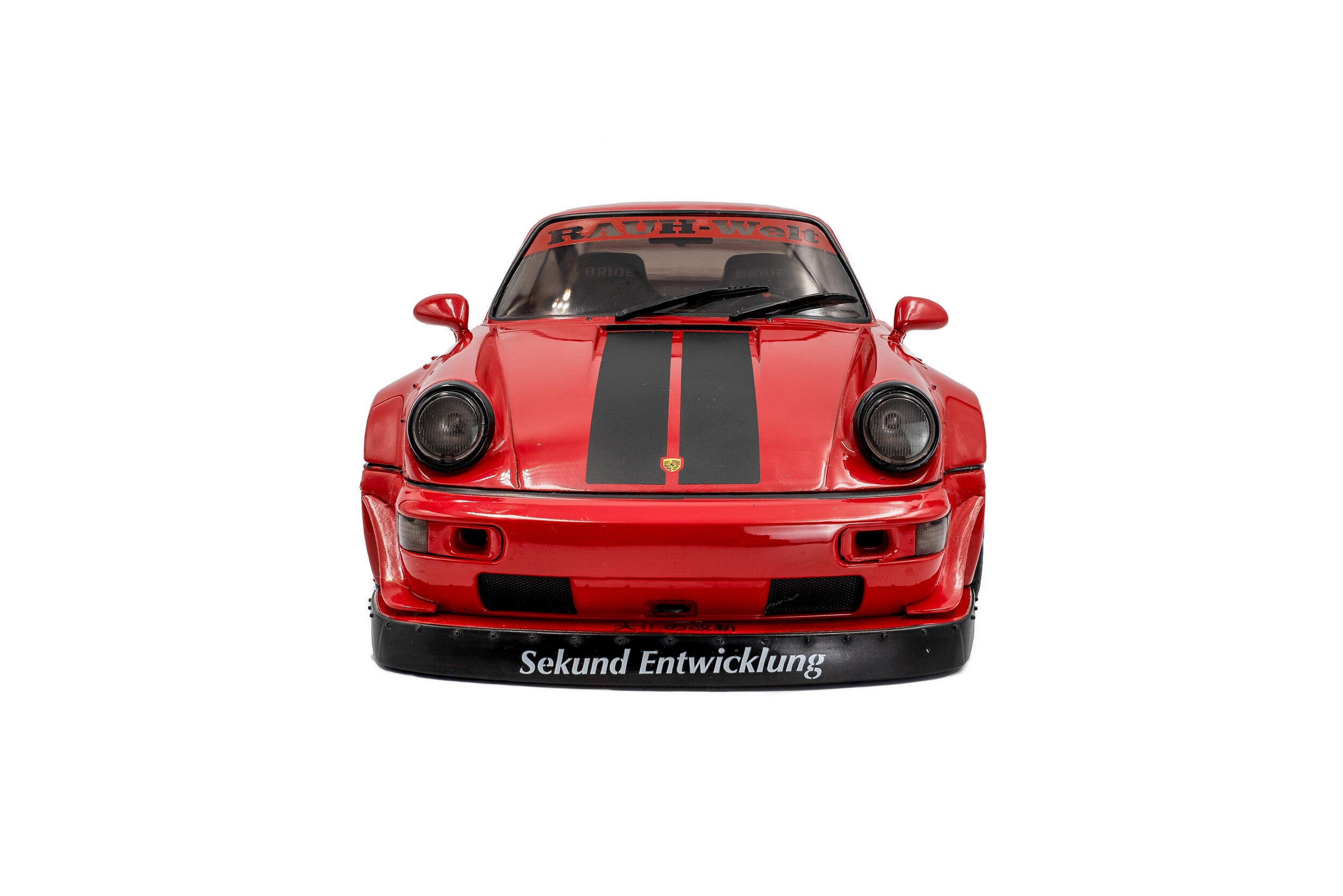 SOLIDO 1:18 Scale - 2024 Porsche 911 RWB Bodykit Taikano Kaishin, Red - S1807514