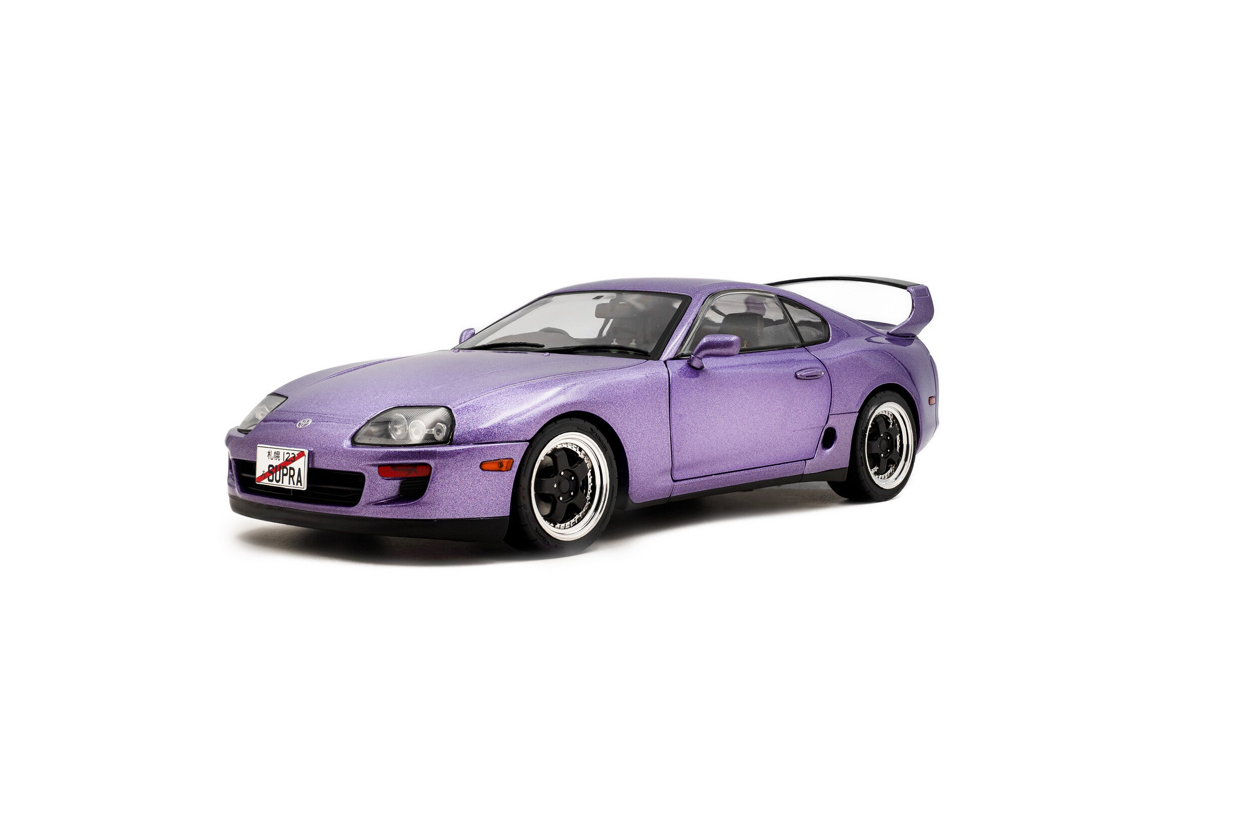 SOLIDO 1:18 Scale - 2023 Toyota Supra Mk4 (A80) - Metallic Purple - S1807607