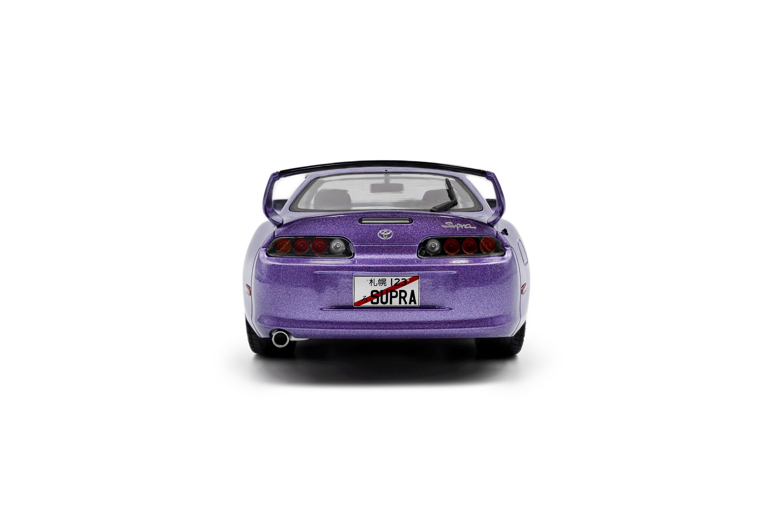 SOLIDO 1:18 Scale - 2023 Toyota Supra Mk4 (A80) - Metallic Purple - S1807607