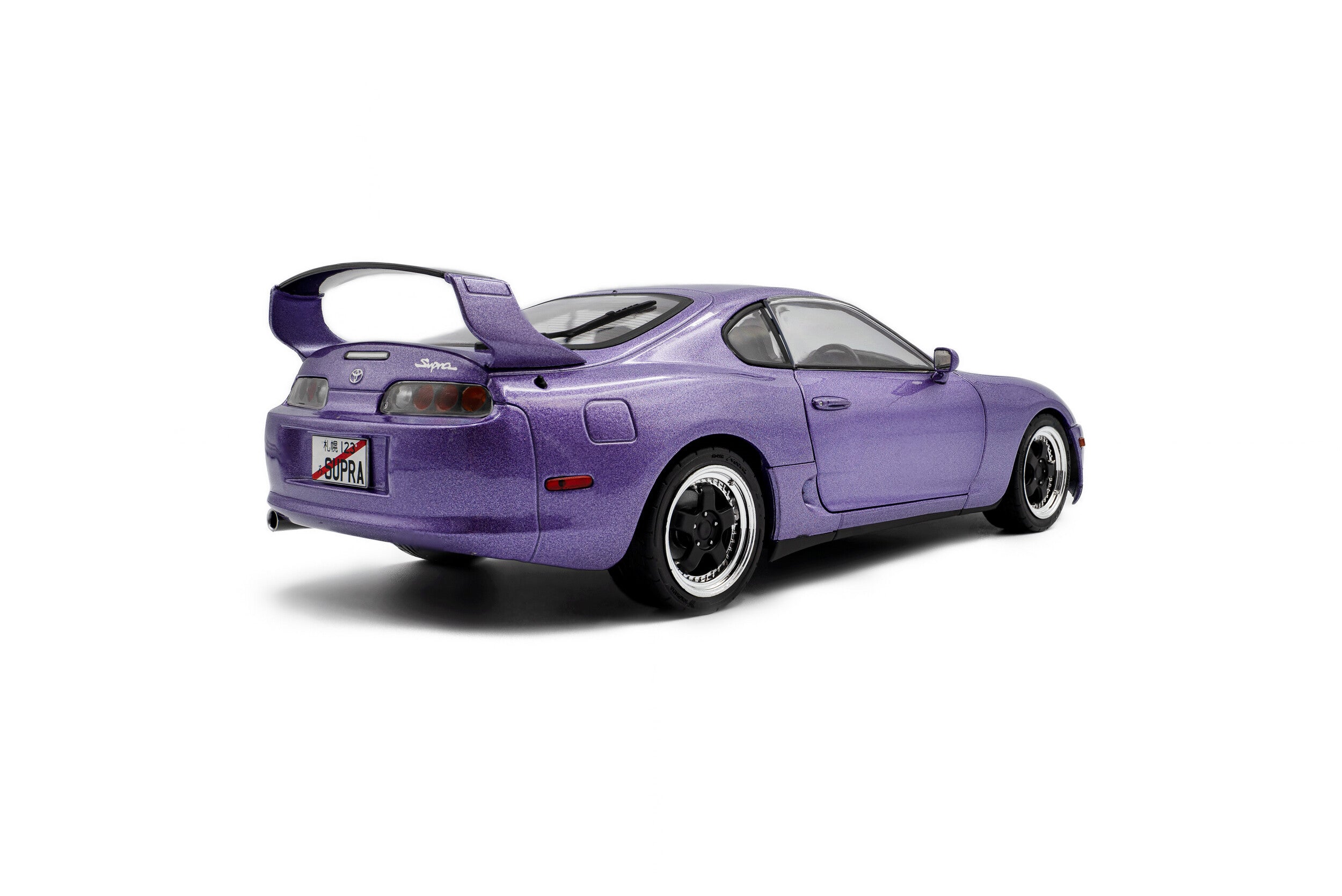 SOLIDO 1:18 Scale - 2023 Toyota Supra Mk4 (A80) - Metallic Purple - S1807607