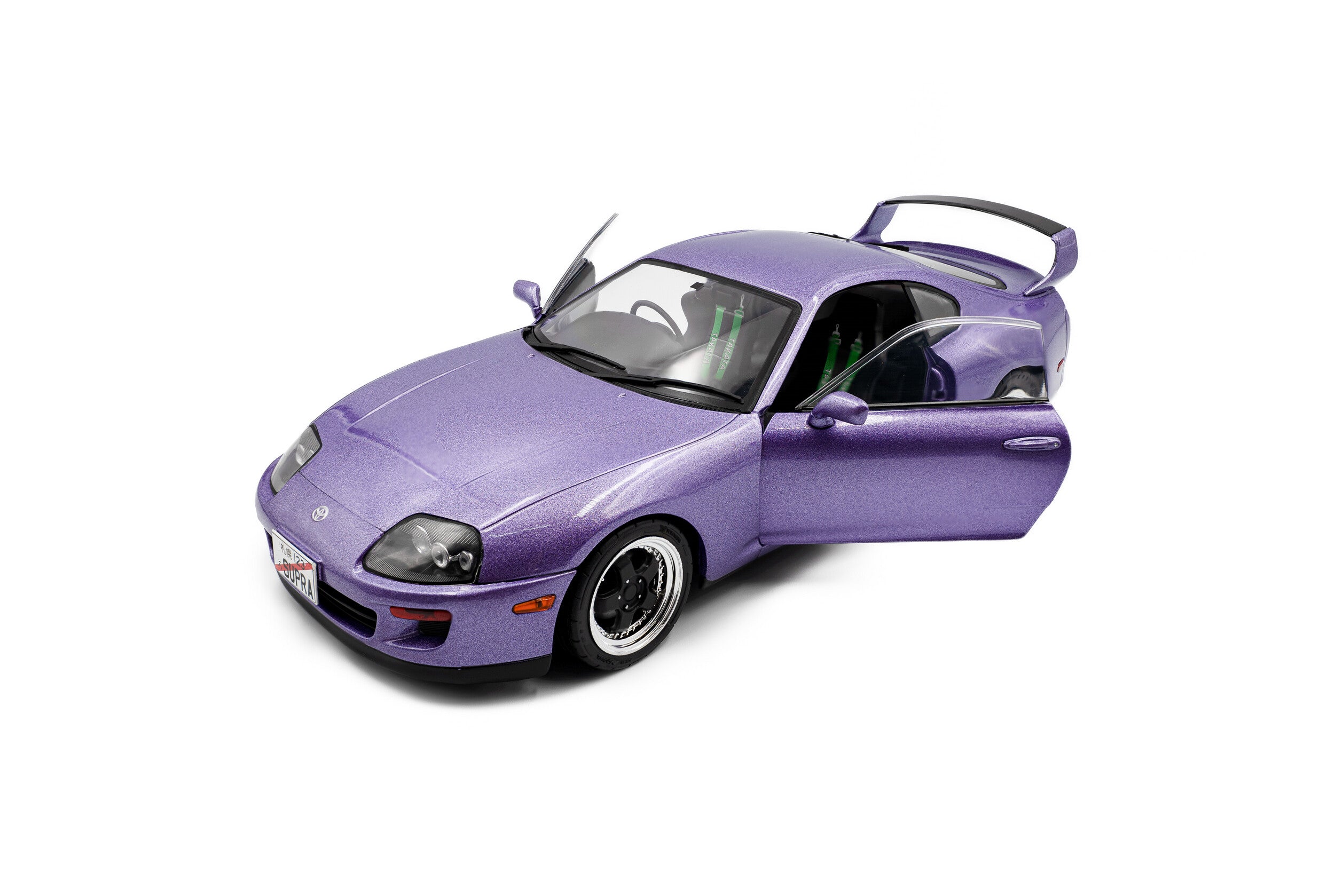 SOLIDO 1:18 Scale - 2023 Toyota Supra Mk4 (A80) - Metallic Purple - S1807607