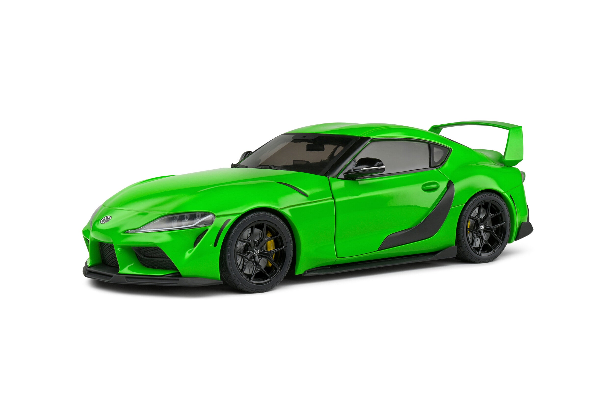 SOLIDO 1:18 Scale - 2023 Toyota GR Supra - Wazabi Streetfighter, Green - S1809004