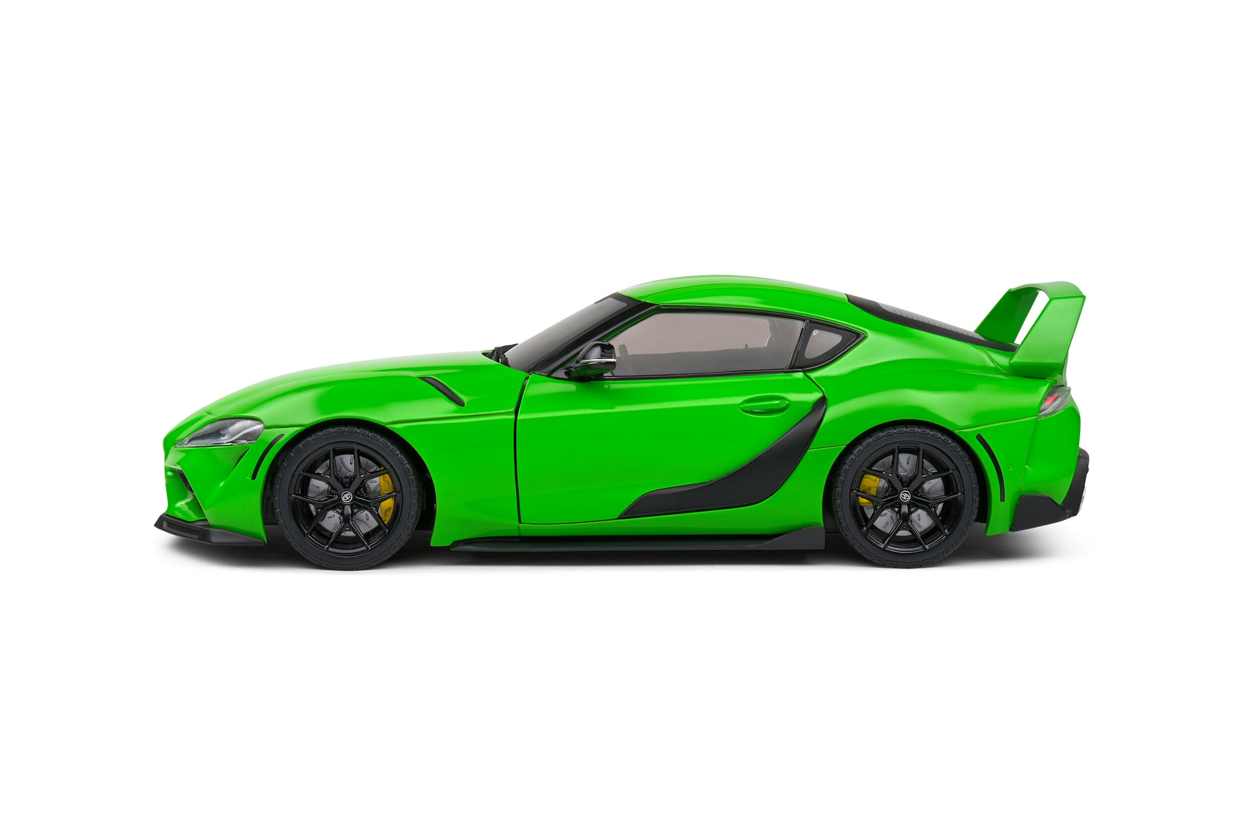 SOLIDO 1:18 Scale - 2023 Toyota GR Supra - Wazabi Streetfighter, Green - S1809004
