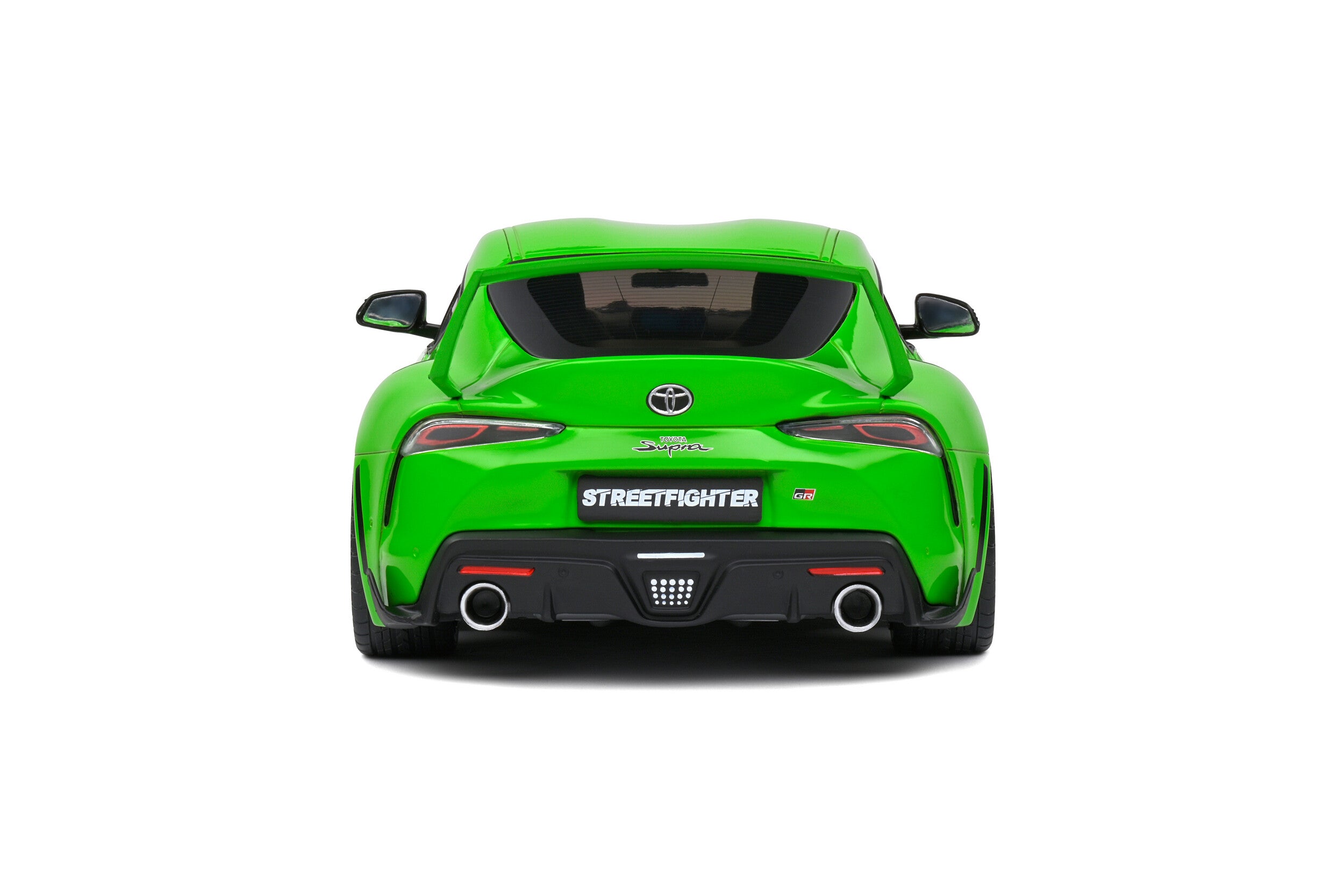 SOLIDO 1:18 Scale - 2023 Toyota GR Supra - Wazabi Streetfighter, Green - S1809004