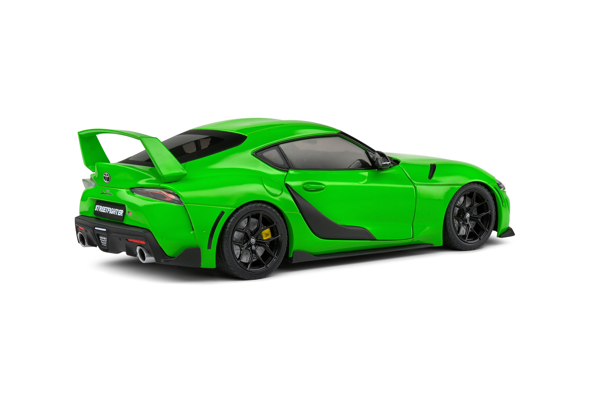 SOLIDO 1:18 Scale - 2023 Toyota GR Supra - Wazabi Streetfighter, Green - S1809004