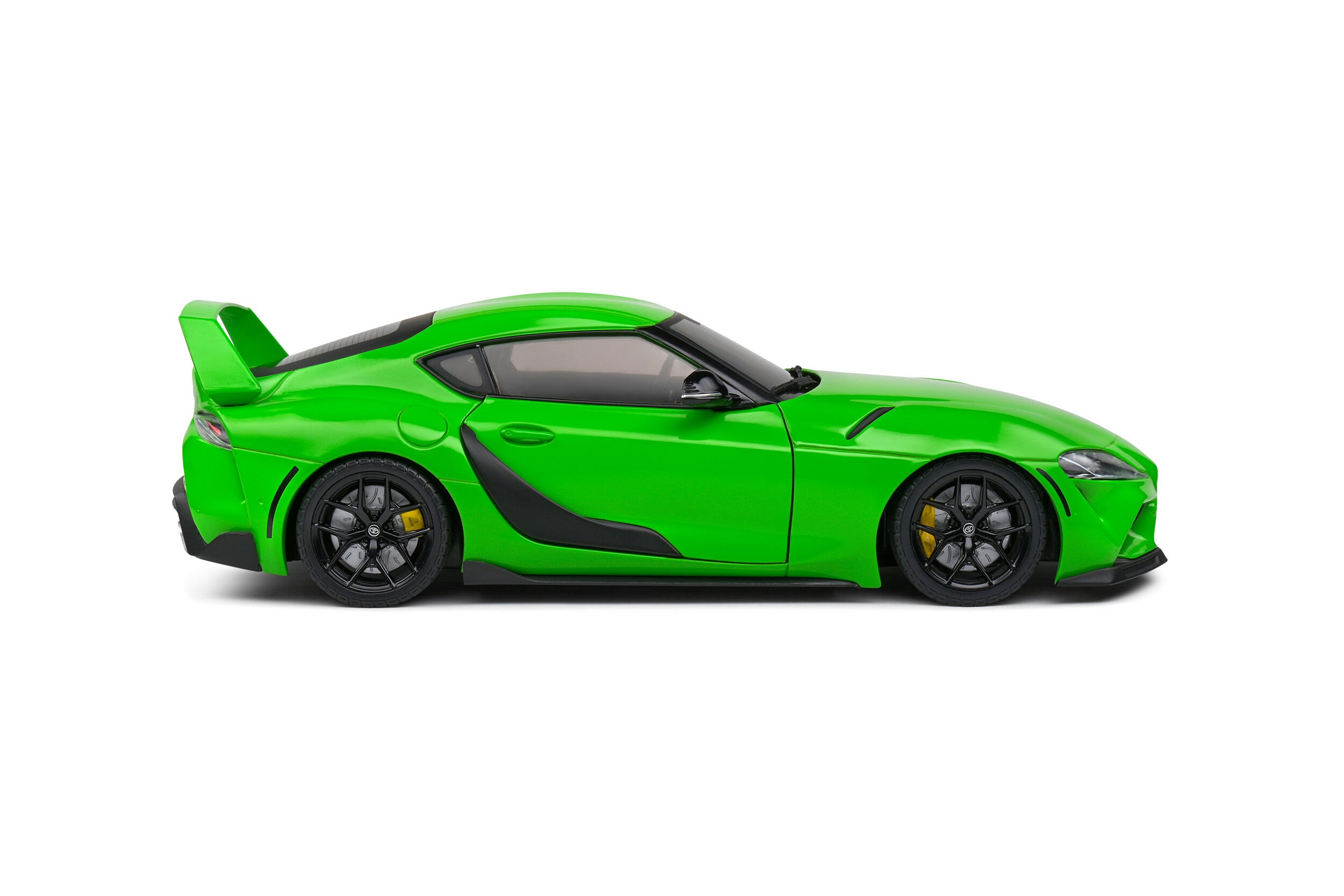 SOLIDO 1:18 Scale - 2023 Toyota GR Supra - Wazabi Streetfighter, Green - S1809004