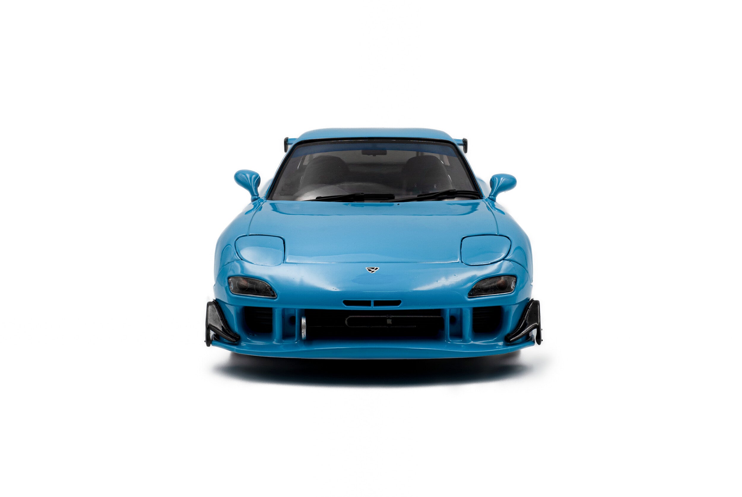 SOLIDO 1:18 Scale - 1999 Mazda RX7 FD3RS Streetfighters, Neon Blue - S1810608