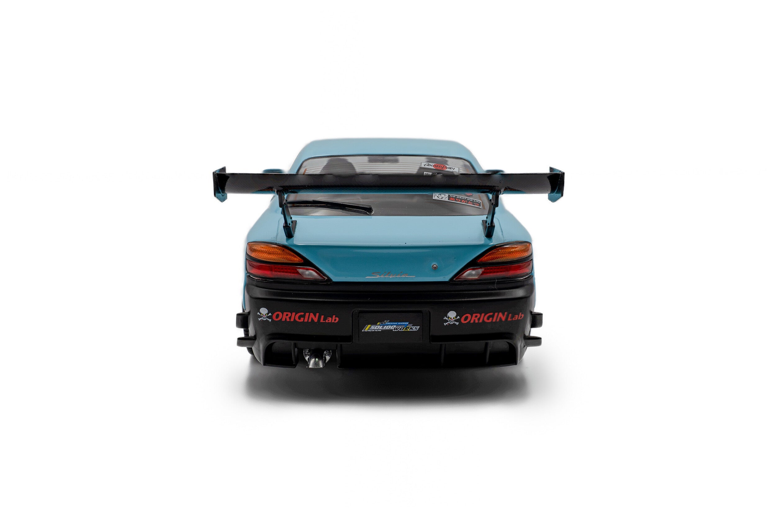 SOLIDO 1:18 Scale - 1999 Nissan Silvia S15 - Solido Works, Baby Blue - S1812204
