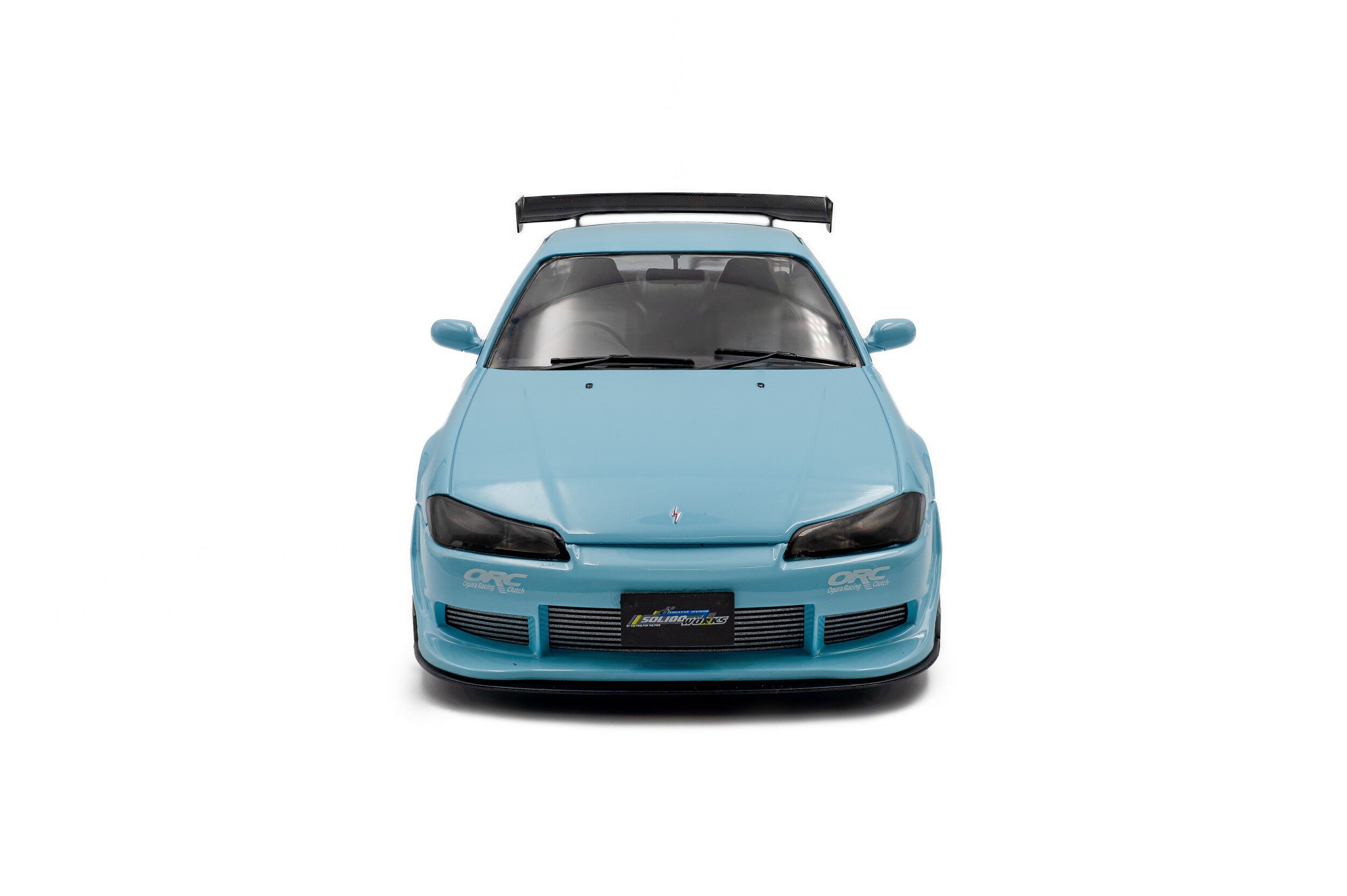 SOLIDO 1:18 Scale - 1999 Nissan Silvia S15 - Solido Works, Baby Blue - S1812204