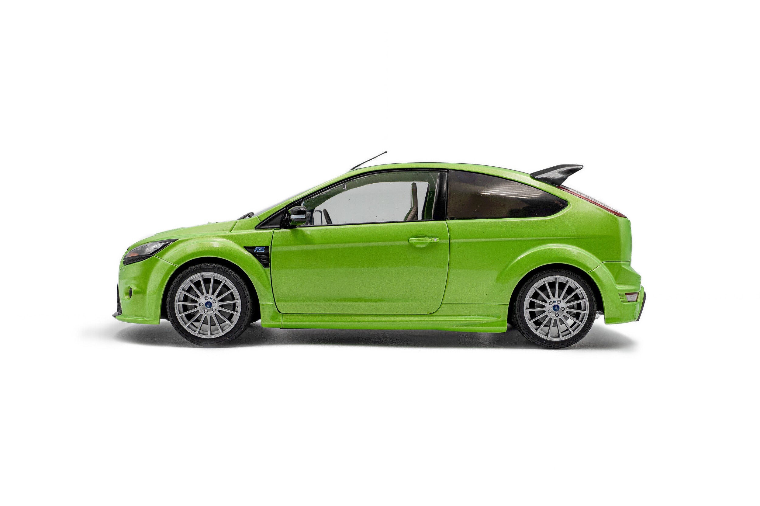 SOLIDO 1:18 Scale - 2009 Ford Focus RS Mk2 - Ultimate Green Metallic - S1813101