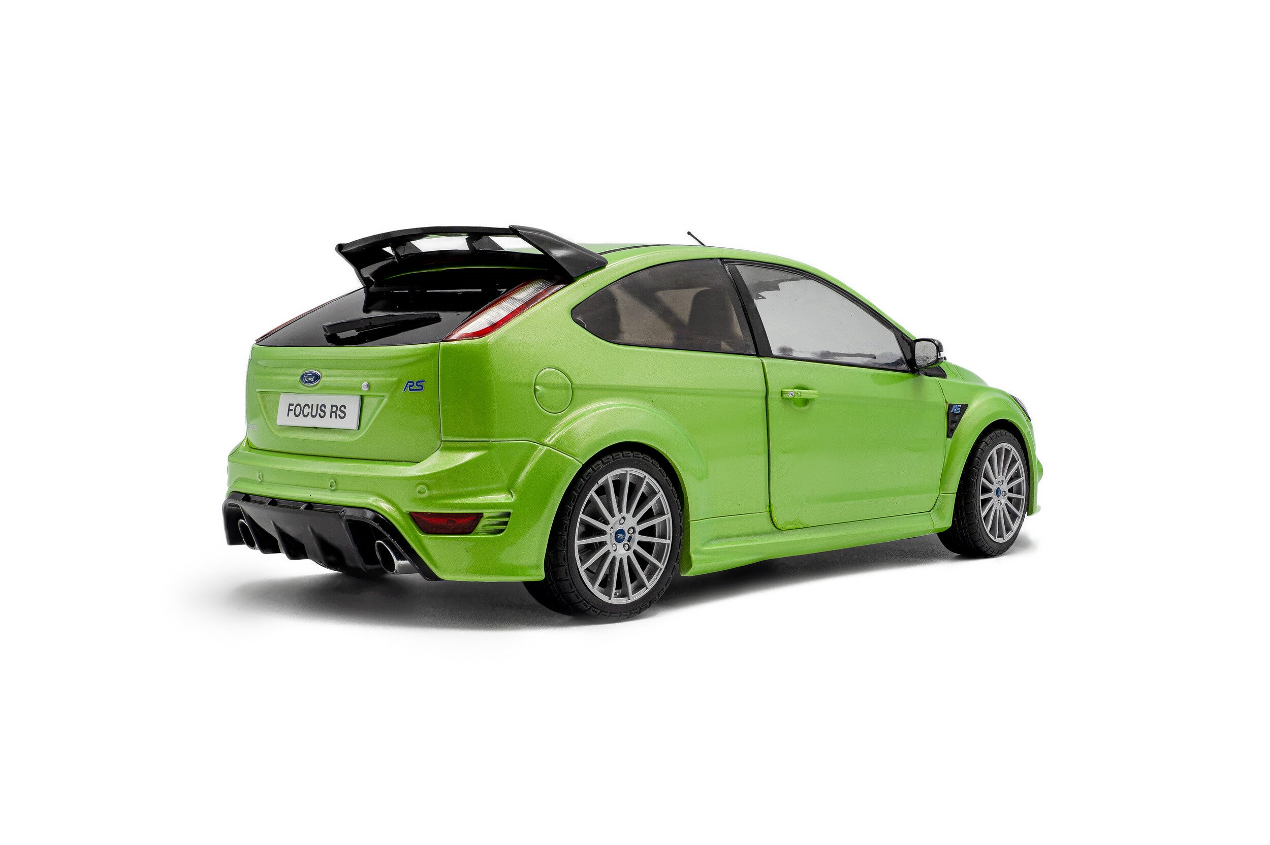 SOLIDO 1:18 Scale - 2009 Ford Focus RS Mk2 - Ultimate Green Metallic - S1813101