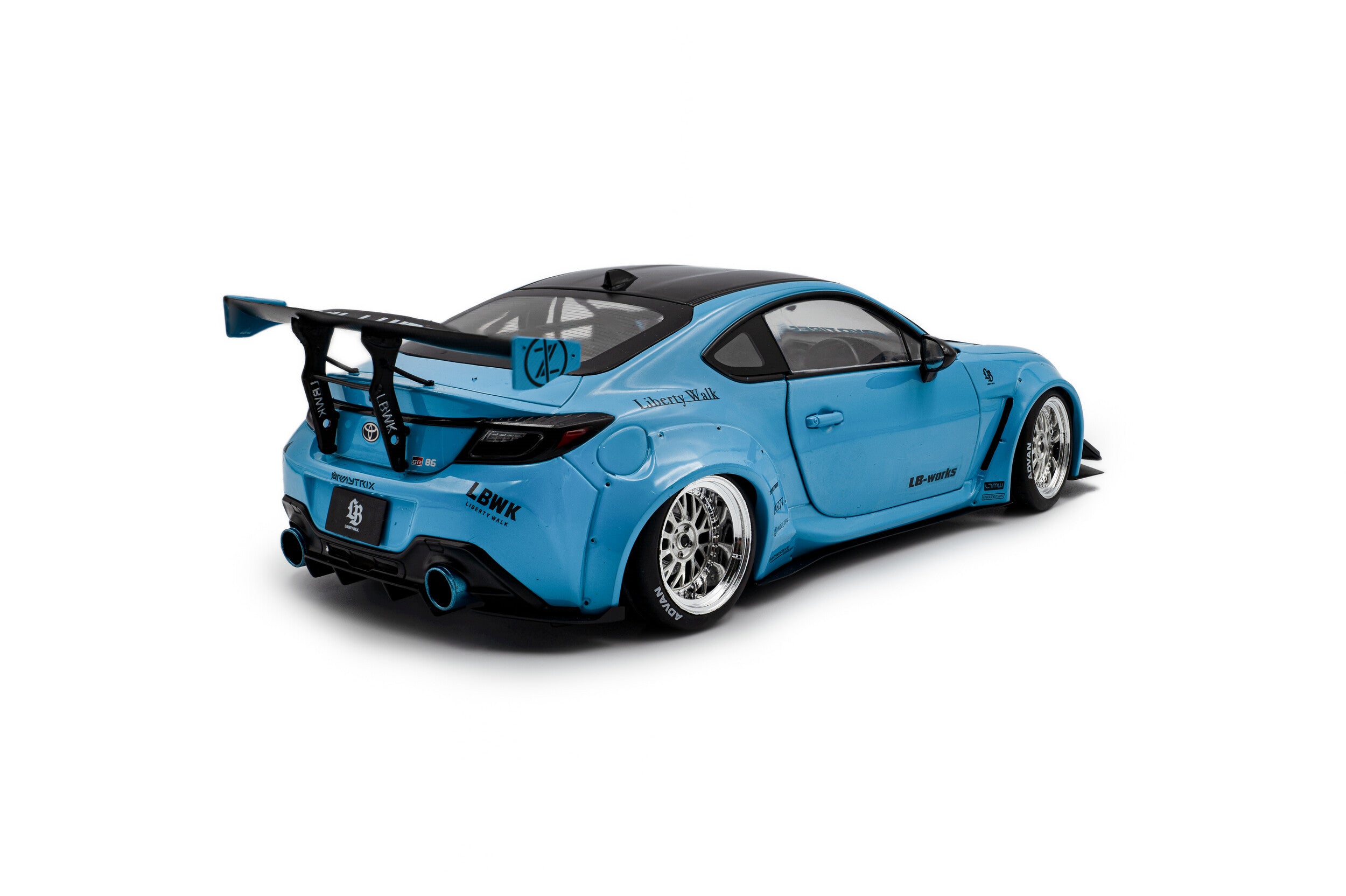 Solido 1:18 Diecast - Toyota GR86 LBWK BODY KIT, Blue - S1813601