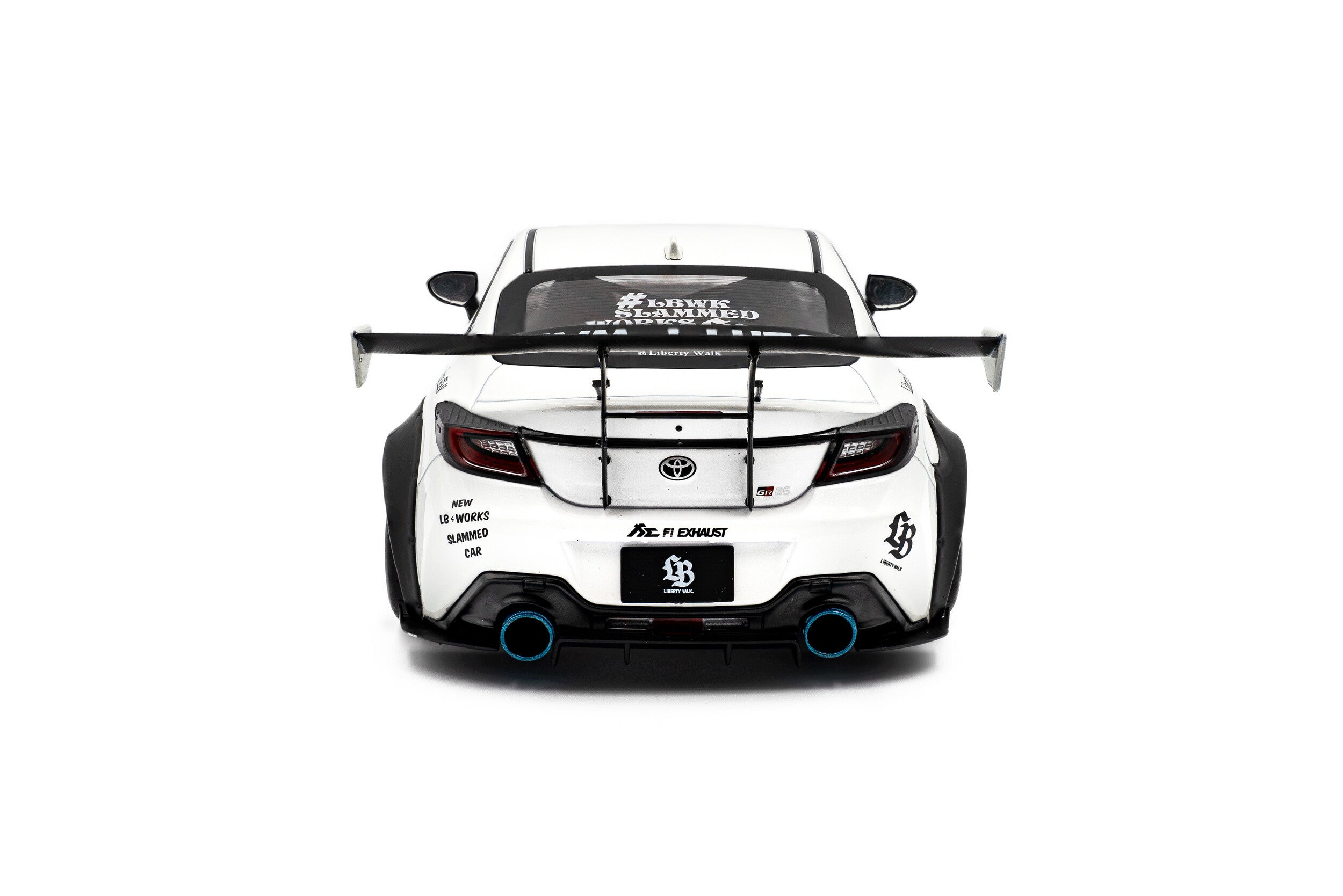 Solido 1:18 Diecast - Toyota GR86 LBWK BODY KIT, White - S1813602