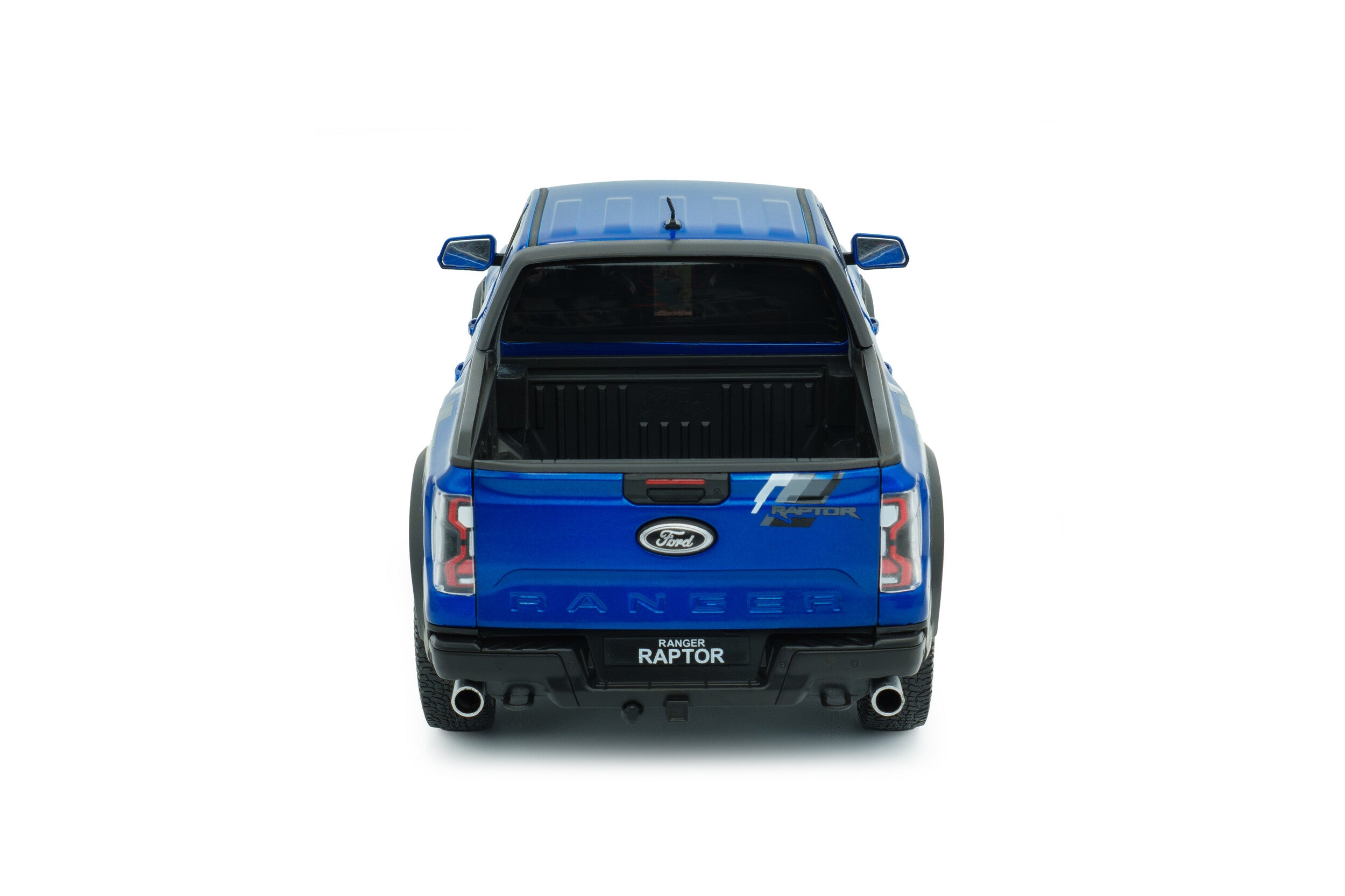 SOLIDO 1:18 Scale - 2024 Ford Ranger Raptor, Lightning Blue - S1813902
