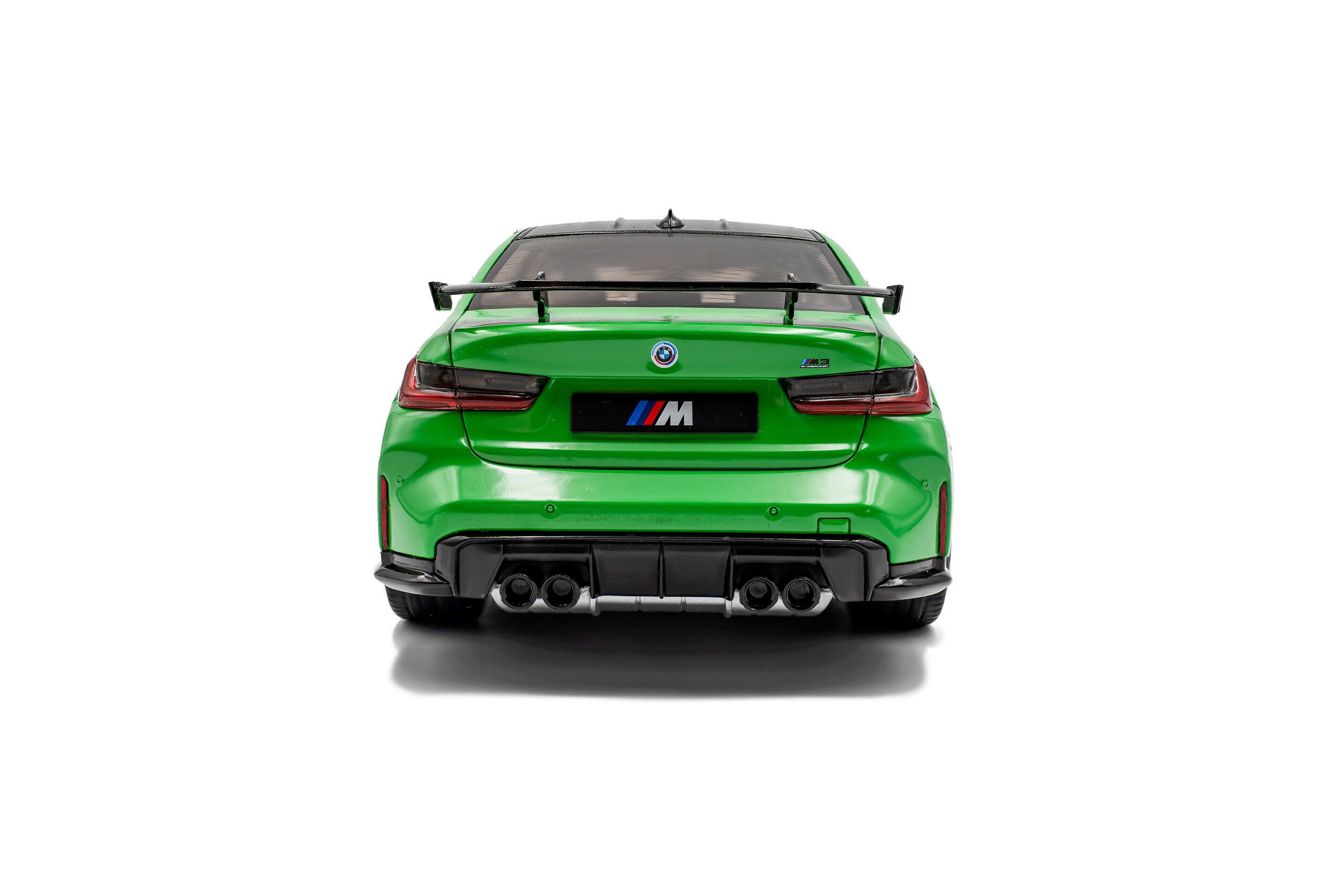 SOLIDO 1:18 Scale - 2024 BMW M3 Competition w/Performance Parts, Signal Green - S1814302