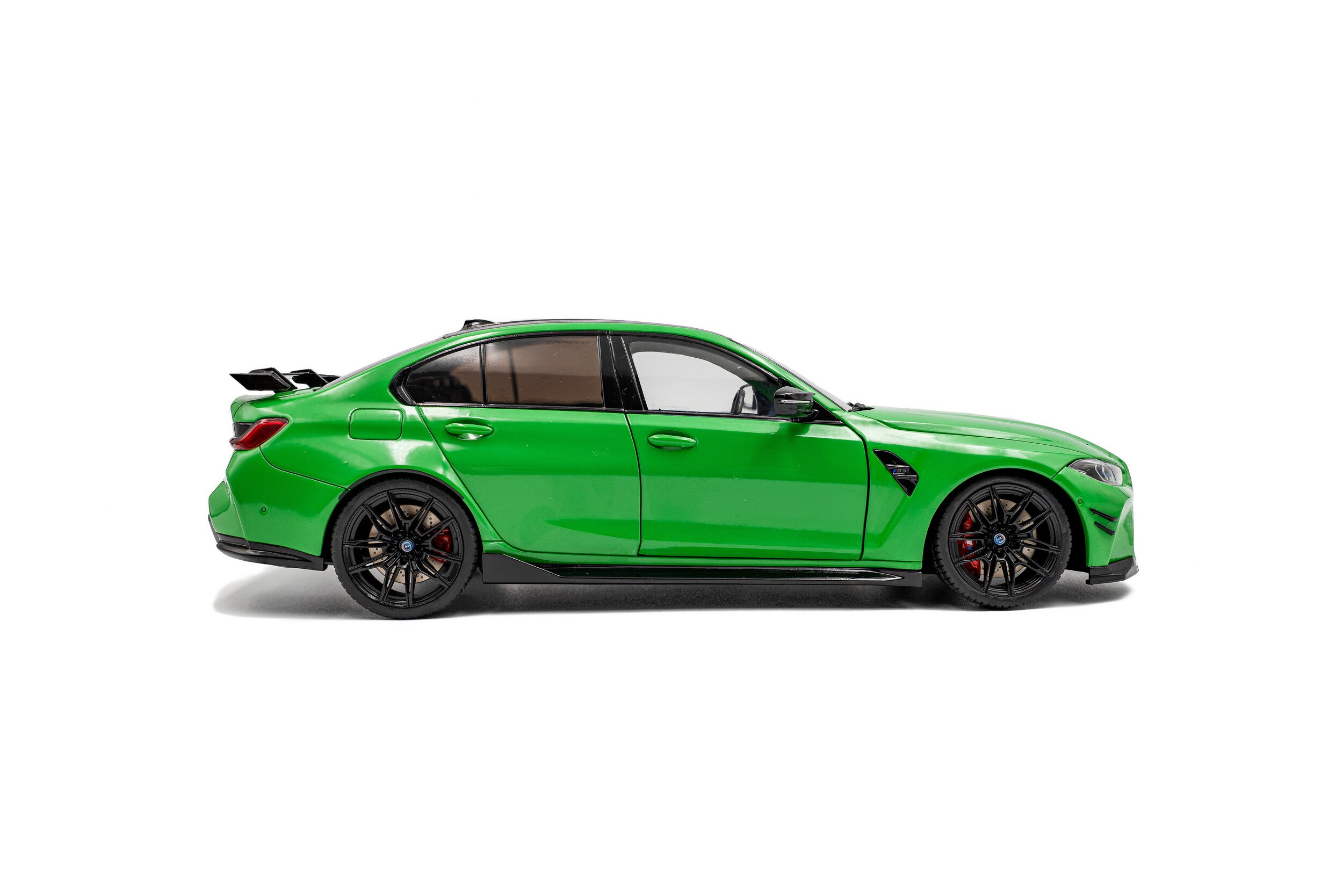 SOLIDO 1:18 Scale - 2024 BMW M3 Competition w/Performance Parts, Signal Green - S1814302