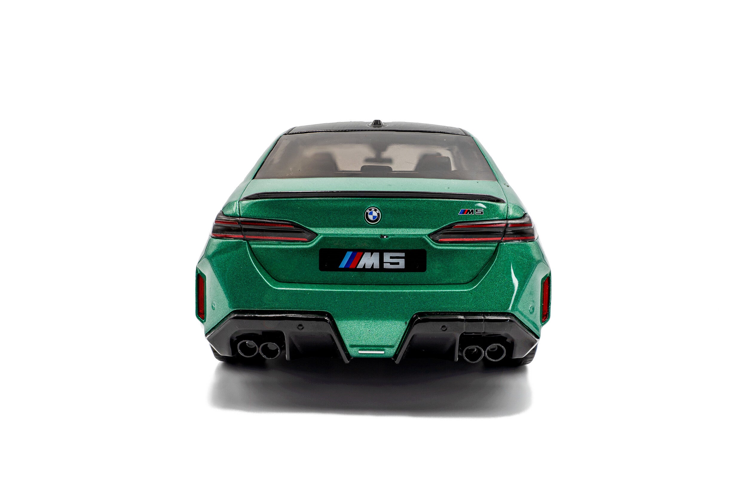 SOLIDO 1:18 Scale - 2025 BMW M5 M, Isle of Man Green Metallic - S1814701