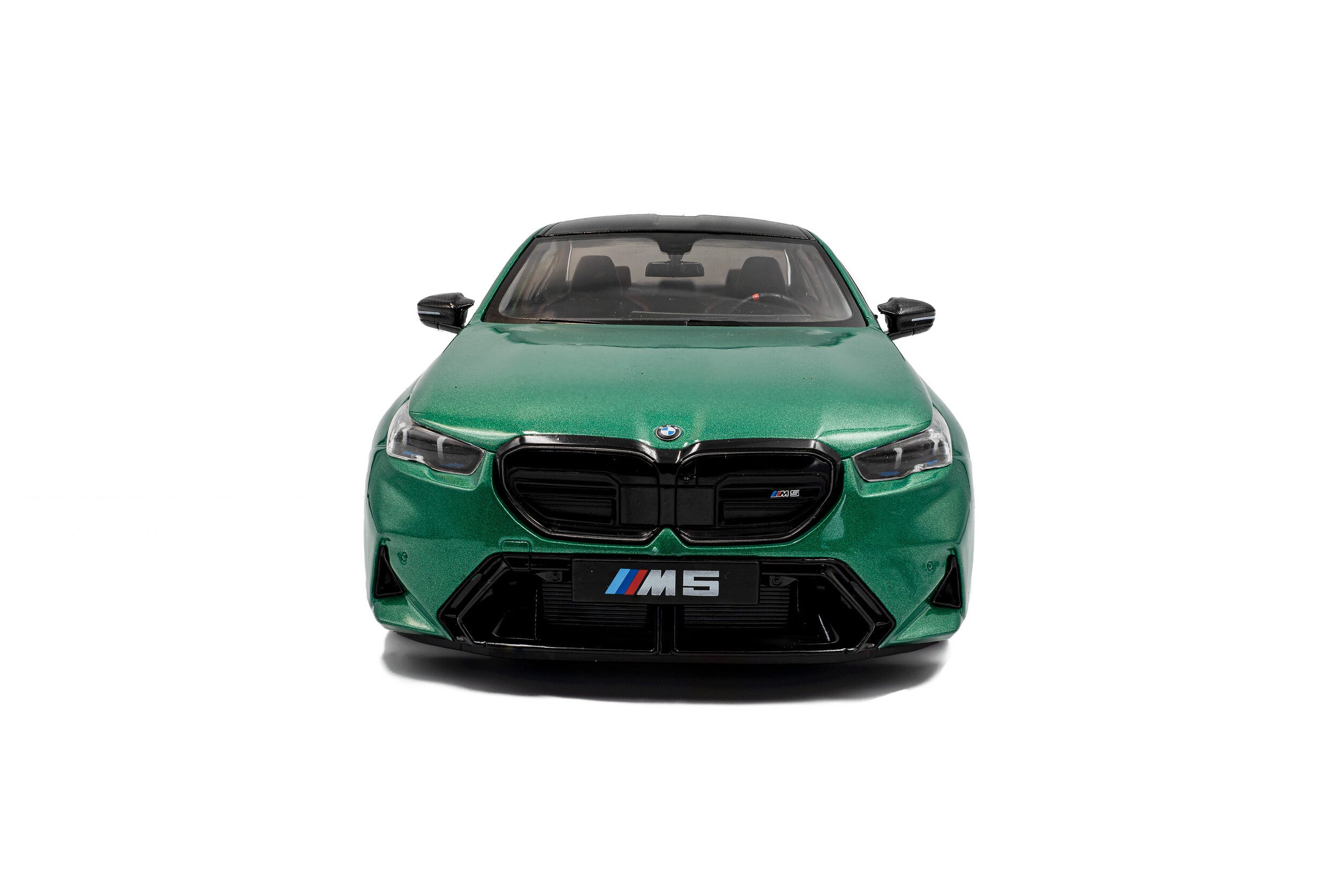 SOLIDO 1:18 Scale - 2025 BMW M5 M, Isle of Man Green Metallic - S1814701