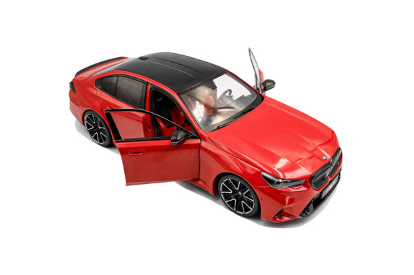 SOLIDO 1:18 Scale - 2025 BMW M5 Fire Red - S1814702