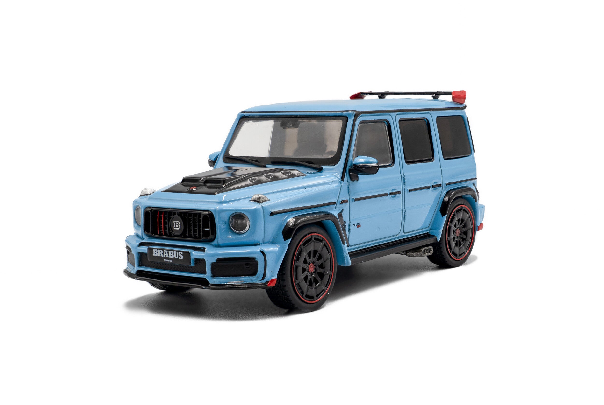 SOLIDO 1:43 Scale - 2021 Mercedes Benz G Class Brabus G Rocket 900, China Blue - S4312406