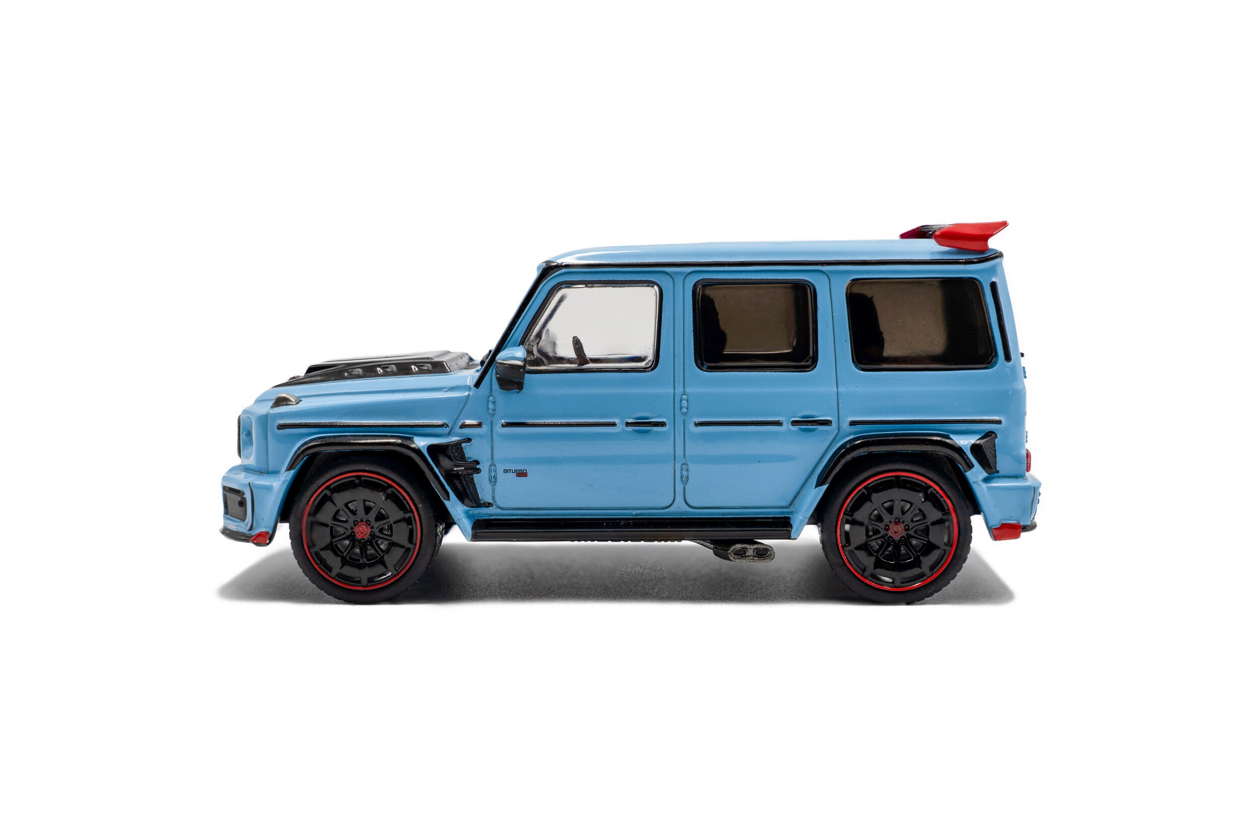 SOLIDO 1:43 Scale - 2021 Mercedes Benz G Class Brabus G Rocket 900, China Blue - S4312406