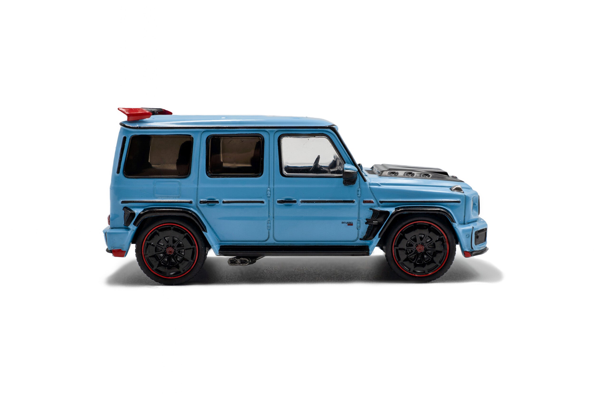 SOLIDO 1:43 Scale - 2021 Mercedes Benz G Class Brabus G Rocket 900, China Blue - S4312406