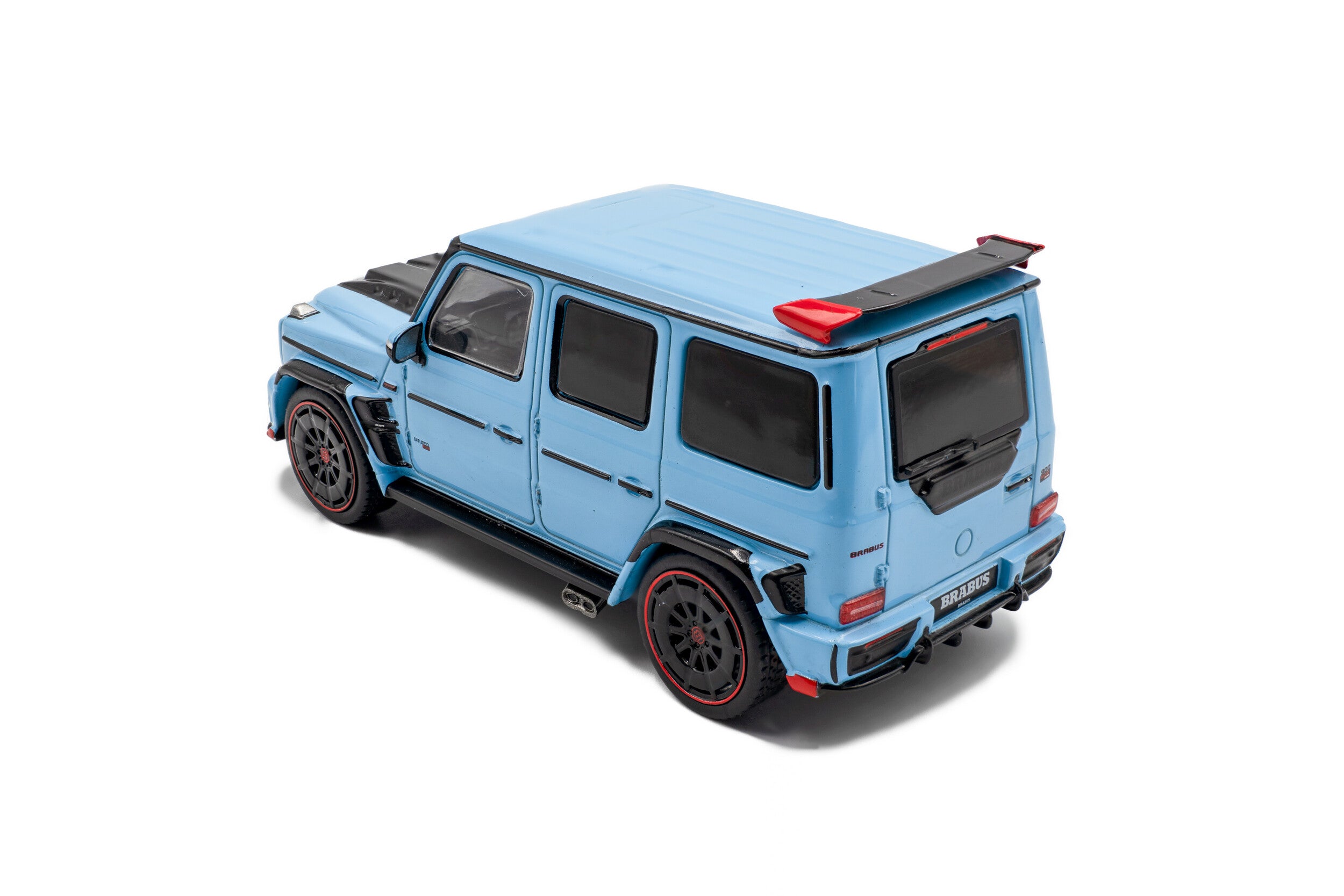 SOLIDO 1:43 Scale - 2021 Mercedes Benz G Class Brabus G Rocket 900, China Blue - S4312406