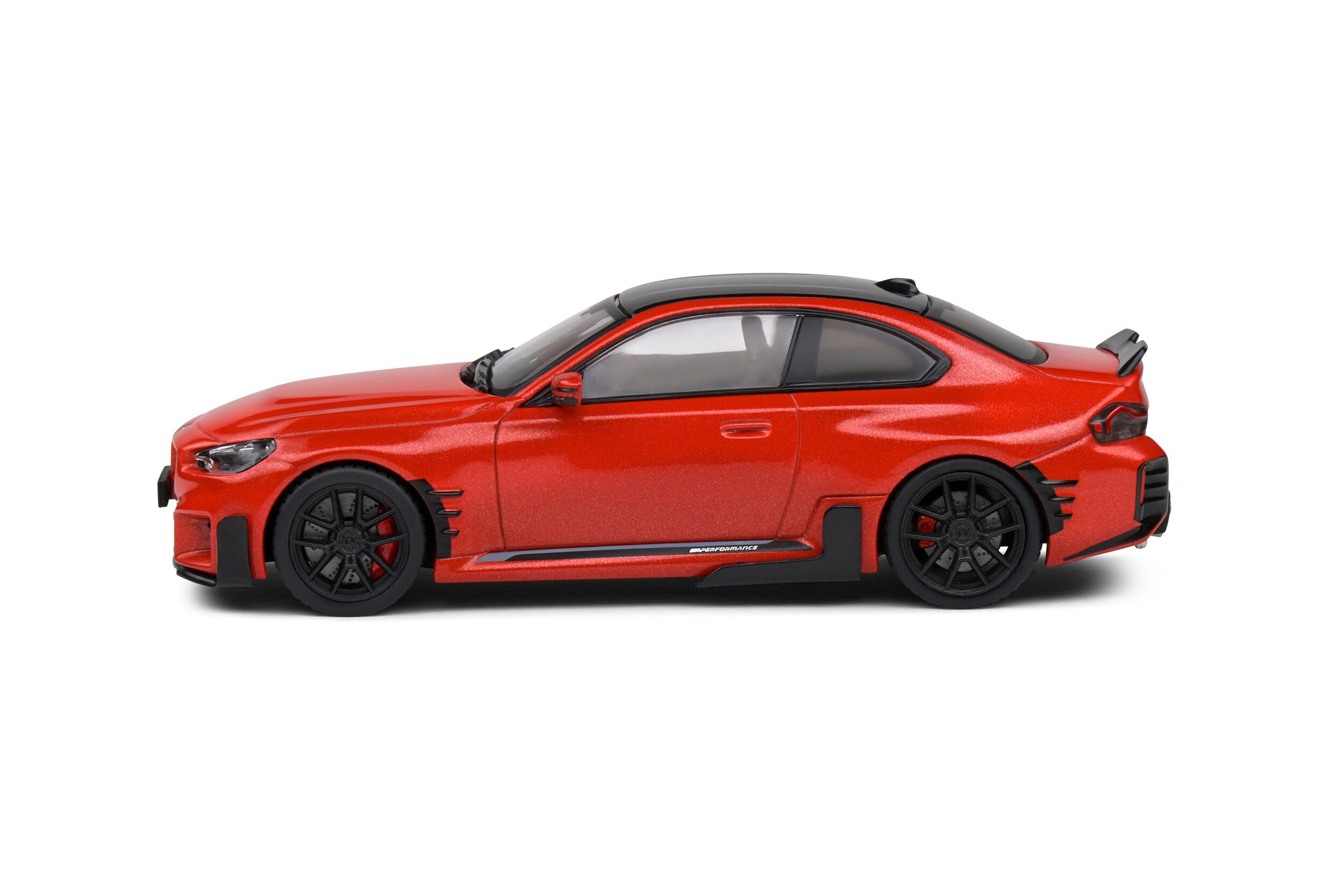 Solido 1:43 Diecast - 2023 BMW M2 M-Performance Parts (G87), Toronto Red - S4314602