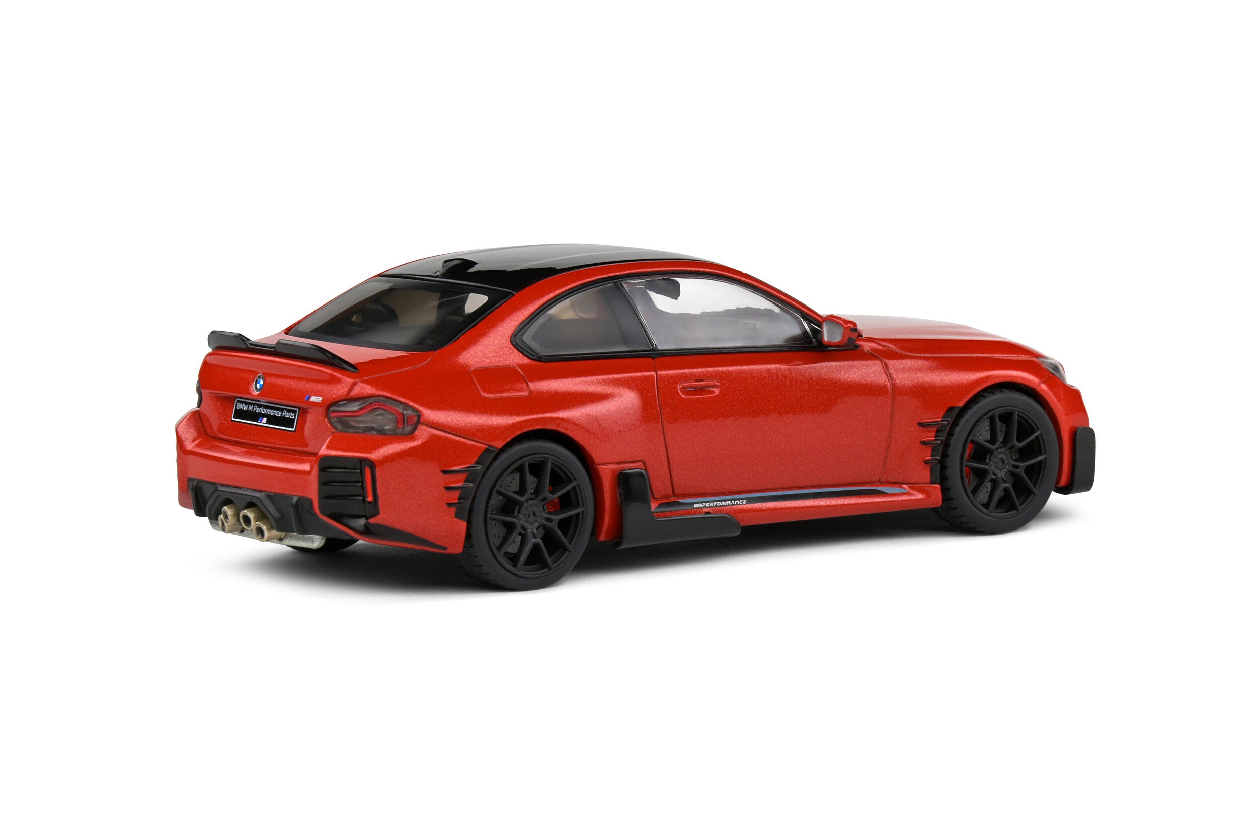 Solido 1:43 Diecast - 2023 BMW M2 M-Performance Parts (G87), Toronto Red - S4314602