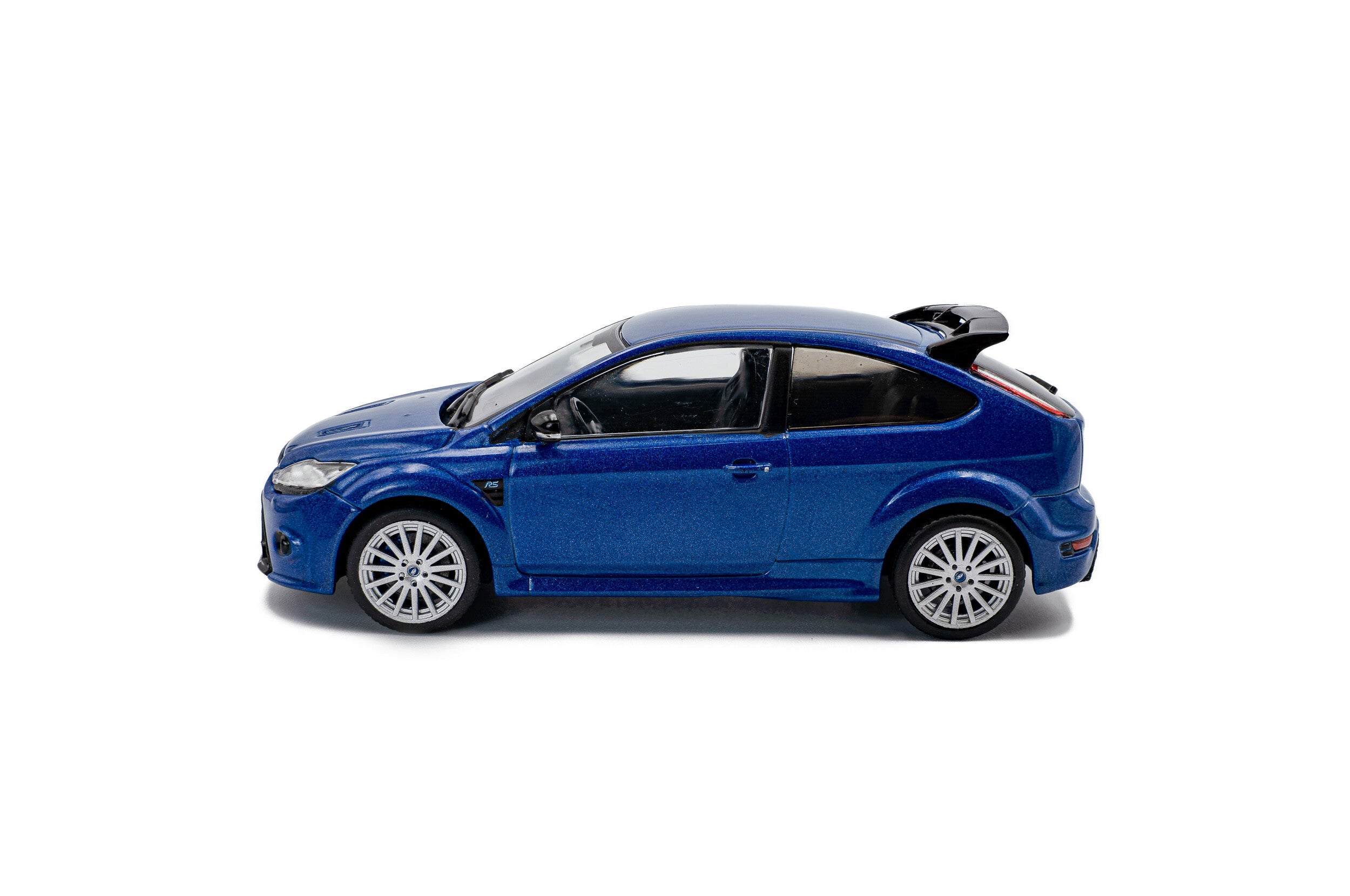 SOLIDO 1:43 Diecast Model, 2010 Ford Focus Mk2 RS, Blue - S4314902