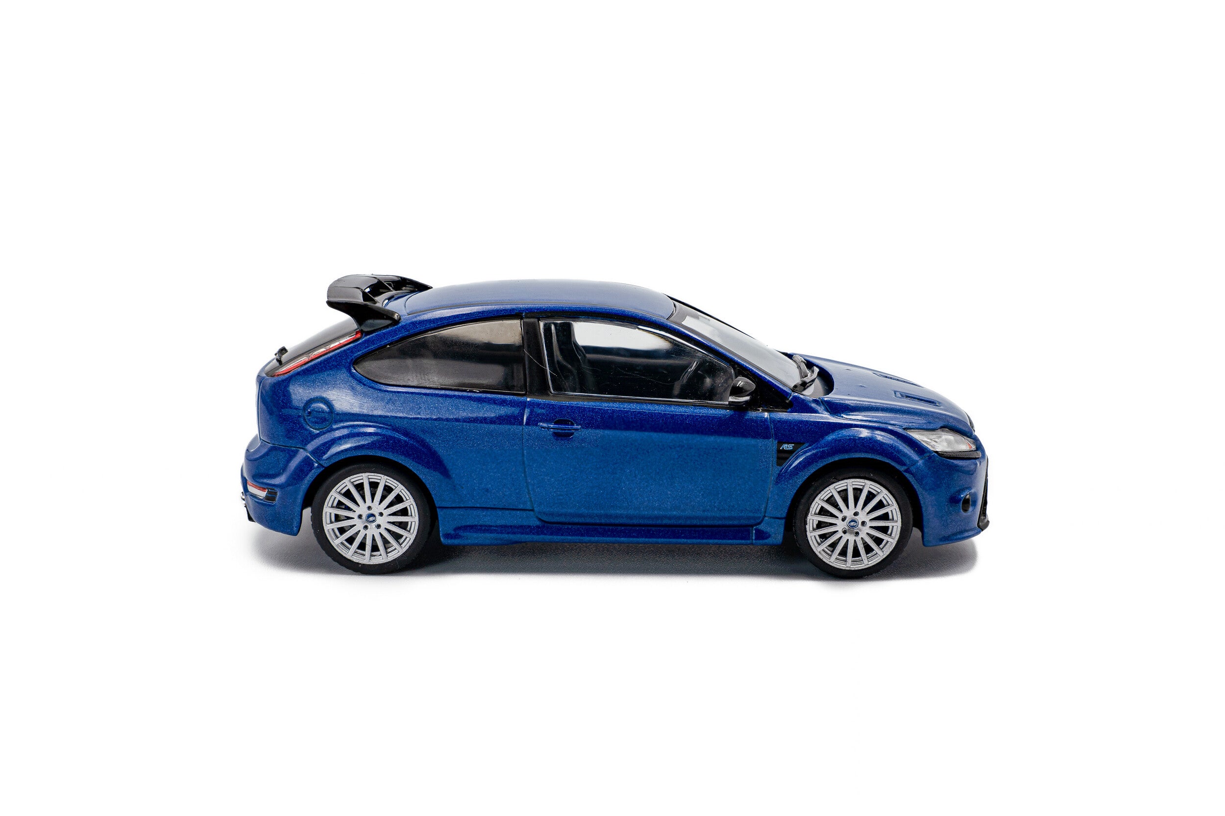 SOLIDO 1:43 Diecast Model, 2010 Ford Focus Mk2 RS, Blue - S4314902