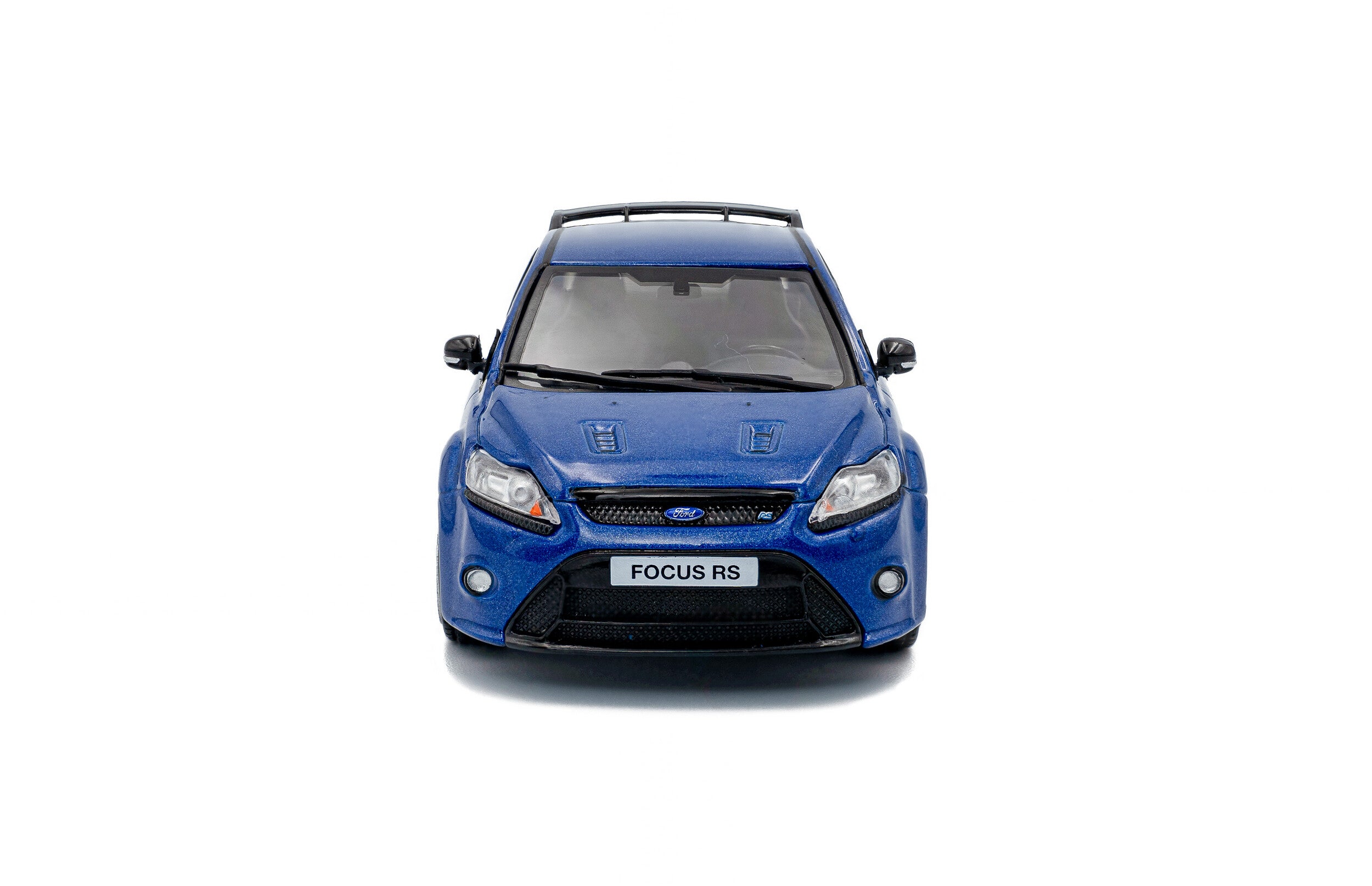 SOLIDO 1:43 Diecast Model, 2010 Ford Focus Mk2 RS, Blue - S4314902