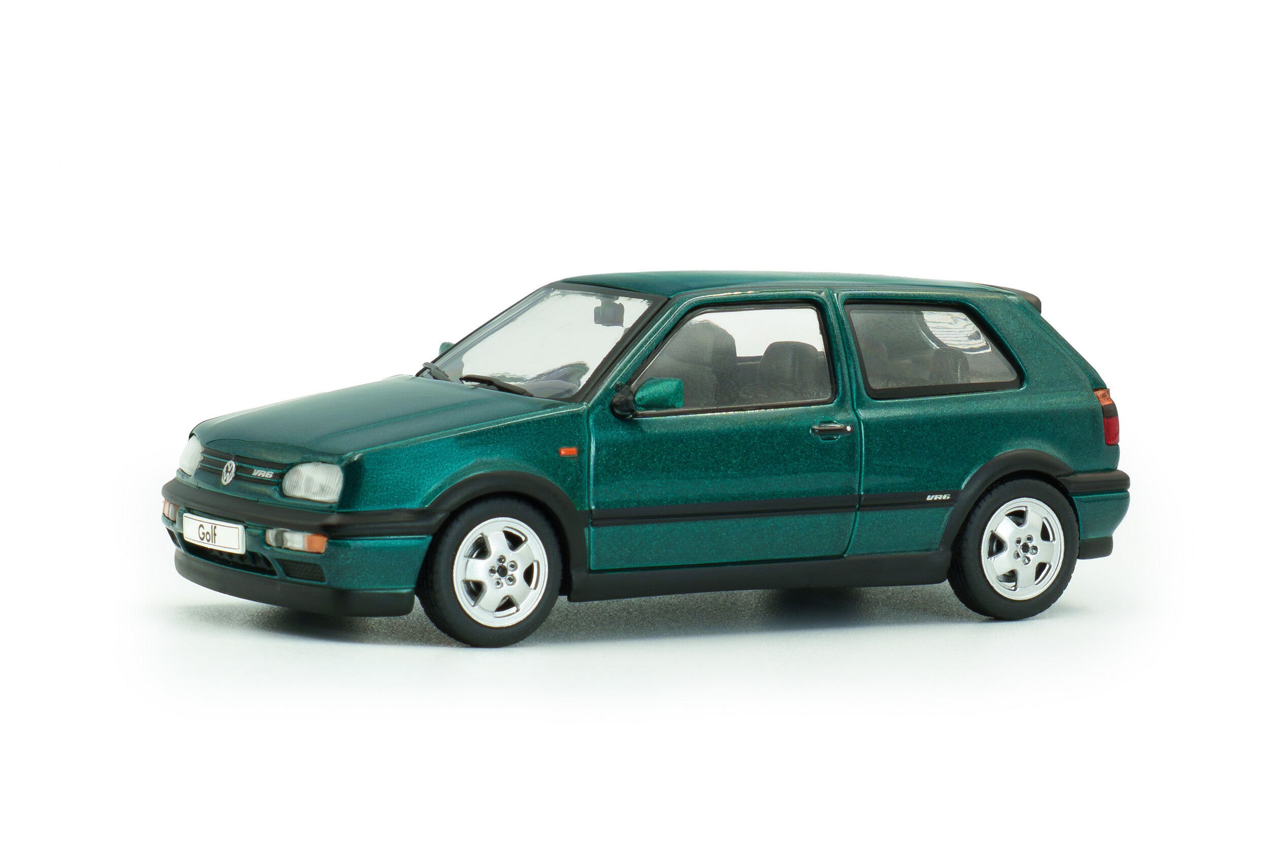 SOLIDO 1:43 Scale - 1994 VW Golf MKIII VR6, Dragon Green Pearl - S4316