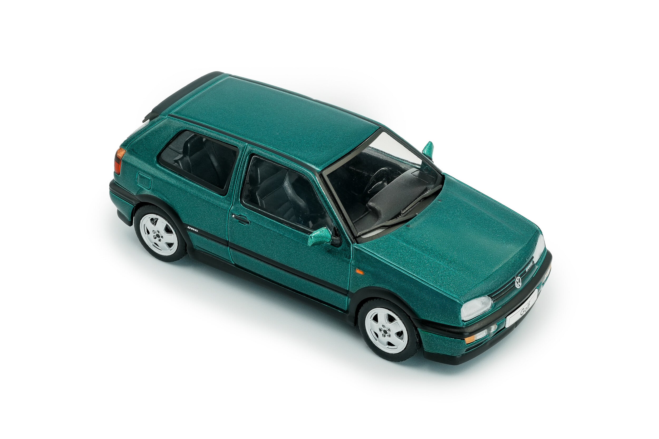 SOLIDO 1:43 Scale - 1994 VW Golf MKIII VR6, Dragon Green Pearl - S4316401