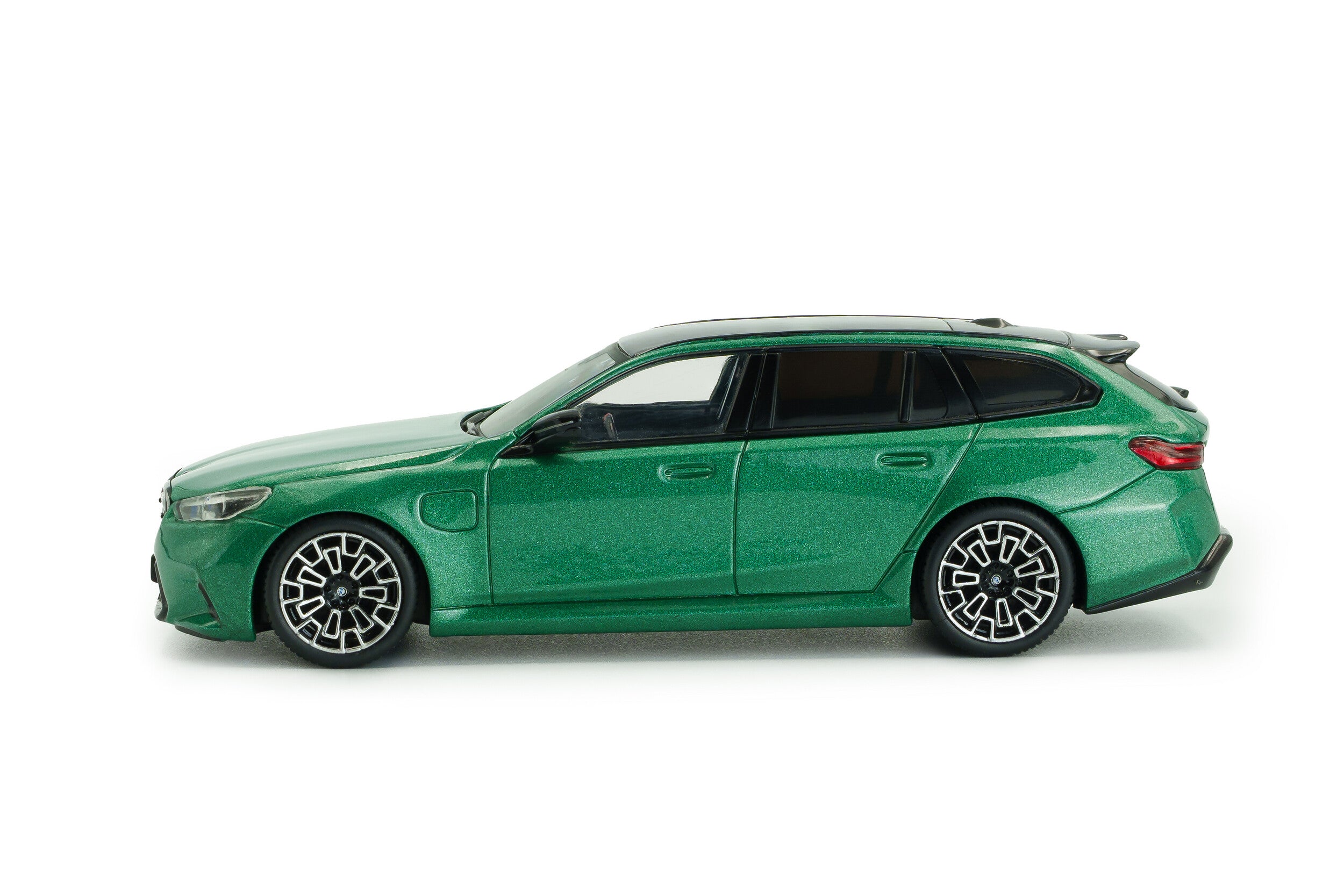 SOLIDO 1:43 Scale - 2024 BMW M5 Touring, Isle of Man Green  - S4317503
