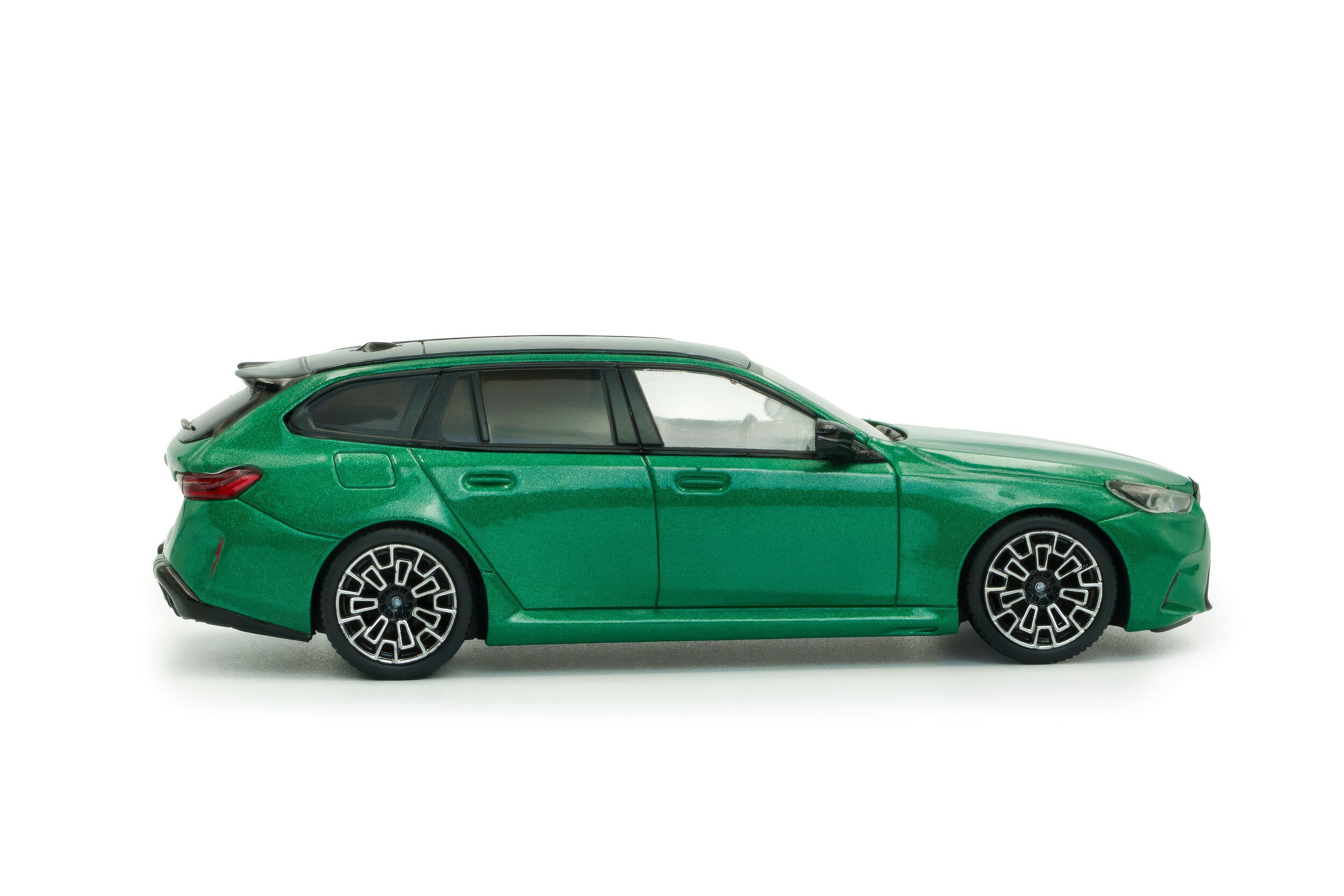 SOLIDO 1:43 Scale - 2024 BMW M5 Touring, Isle of Man Green  - S4317503