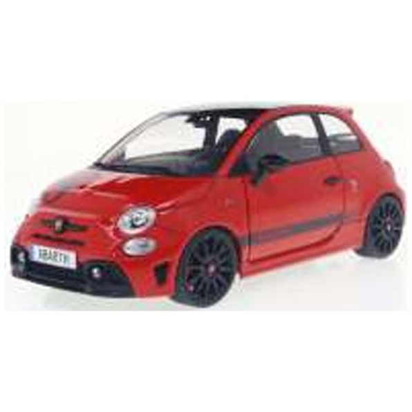 Solido 1:18 Diecast - 2022 Fiat F595 Abarth Rosso Maranello, Red  - S1811305