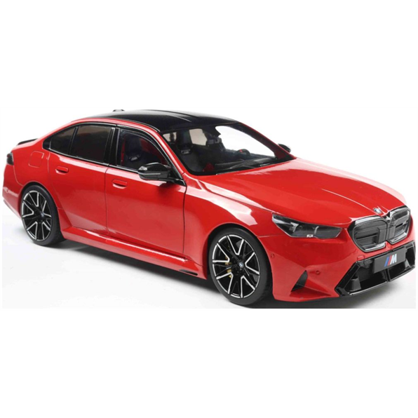 SOLIDO 1:18 Scale - 2025 BMW M5 Fire Red - S1814702