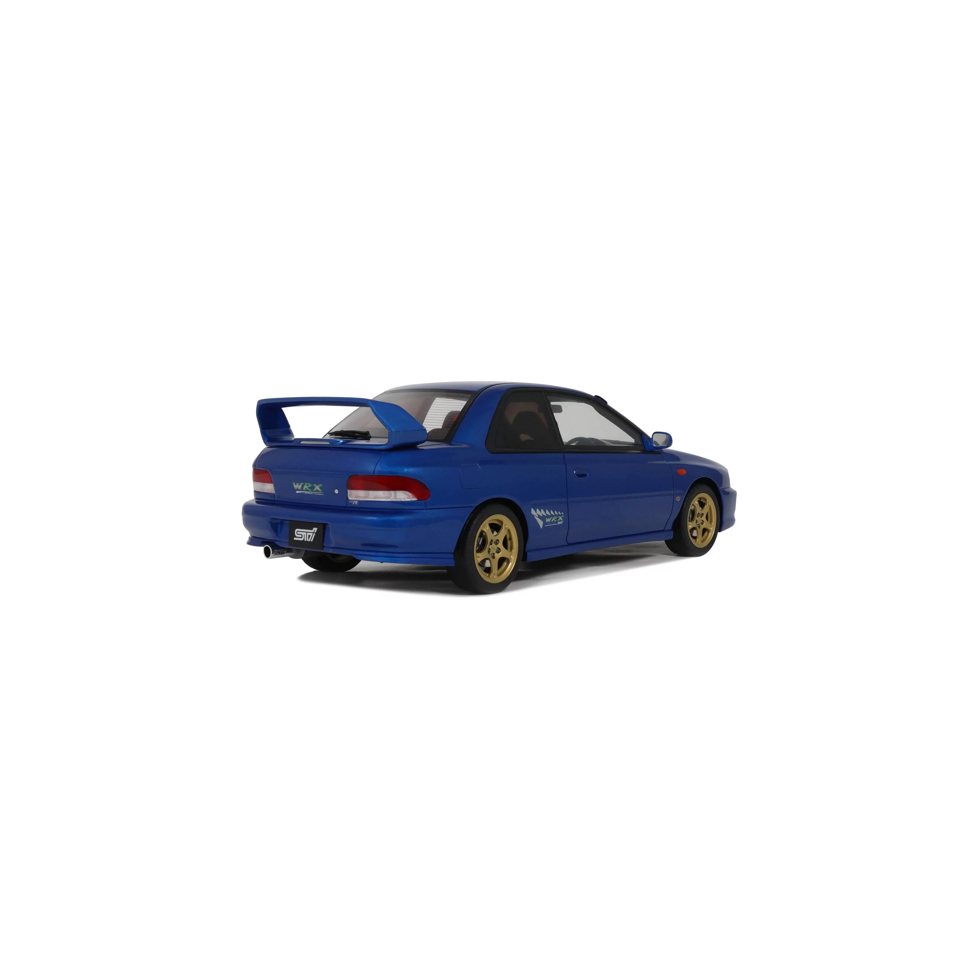 OTTO 1:18 Scale Resin Car - 1999 Subaru Impreza WRX Type R STi Ver. V Limited, Sonic Blue 1999 - OT1249