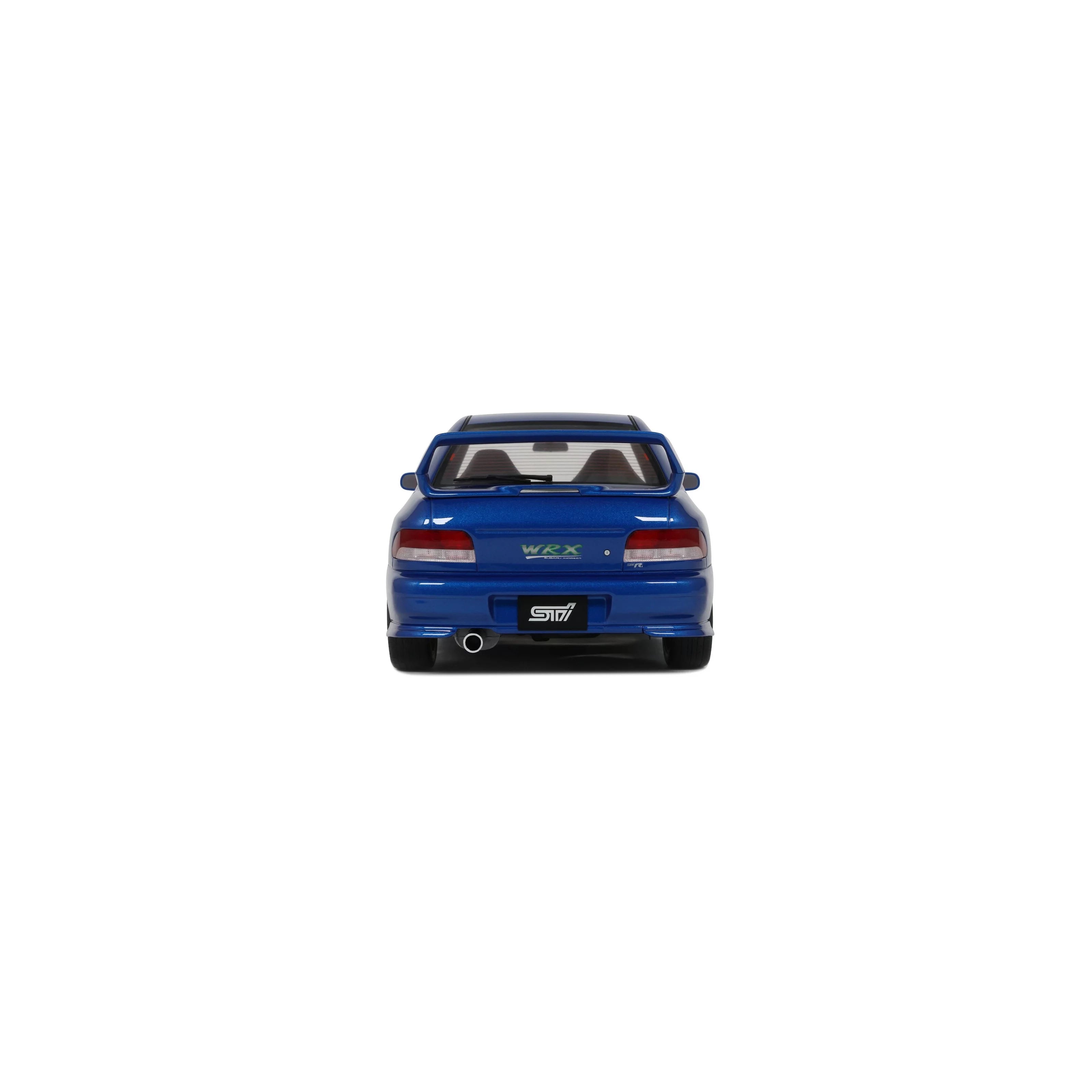 OTTO 1:18 Scale Resin Car - 1999 Subaru Impreza WRX Type R STi Ver. V Limited, Sonic Blue 1999 - OT1249