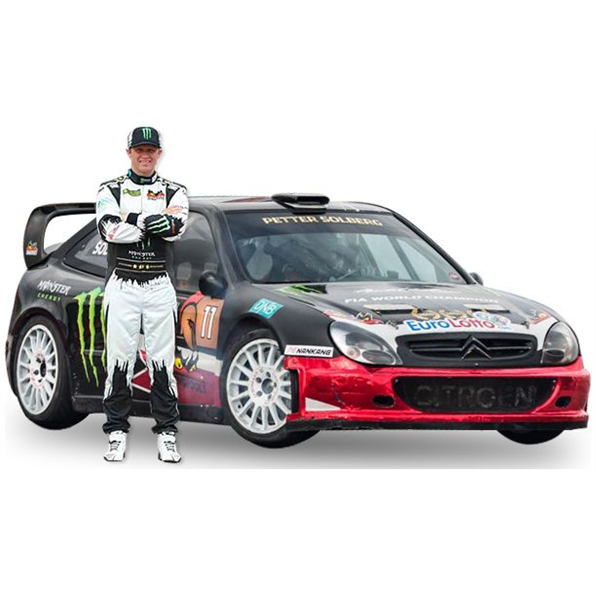 SUNSTAR 1:18 Scale - Citroen Xsara WRC #11 P.Solberg Gymkhana Grid 2016 w/Figure (Limited Edition 999pcs) - 4475F