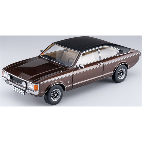 Touring Modelcars 1:18 Scale Diecast - 1975 Ford Granada Coupe Series 2, Brown Metallic - 18080001