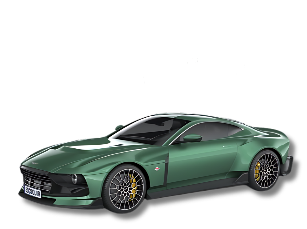 GT Spirit 1:18 Scale Resin Model - 2024 Aston Martin Valour, Green - GT480