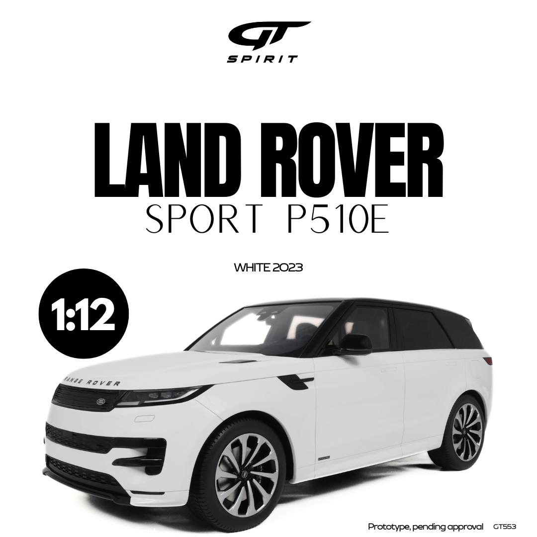GT Spirit 1:12 Scale Resin Model - 2023 LAND ROVER SPORT  P510E, White - GT553