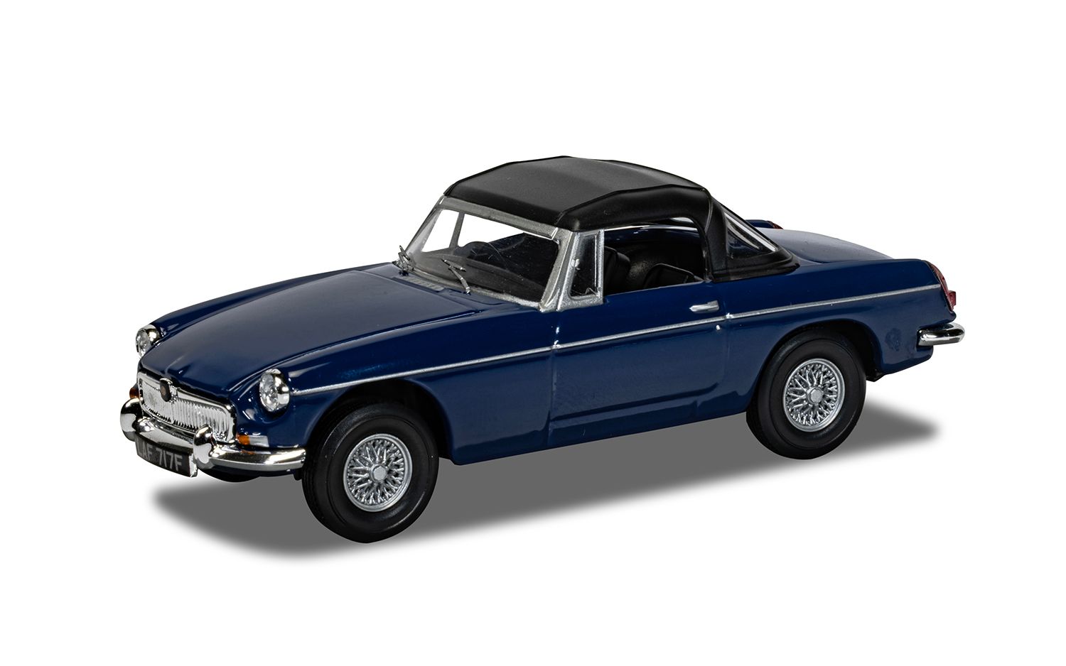 CORGI VANGUARDS 1:43 - 1967 MGB Roadster, Mineral Blue - VA10713