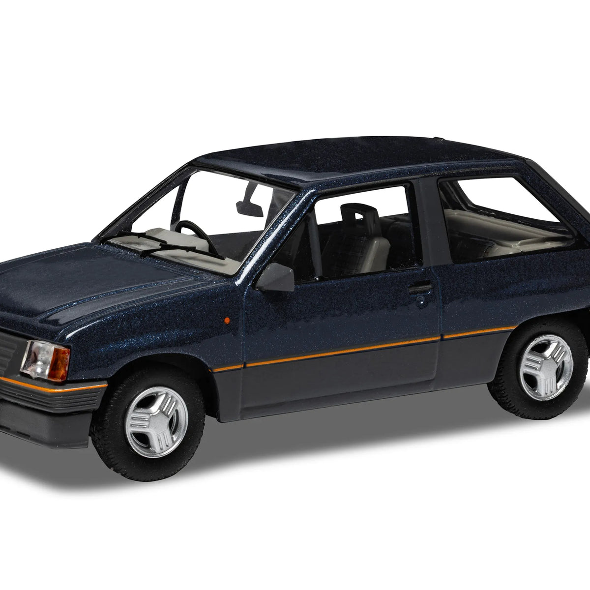 CORGI VANGUARDS 1:43 - 1987 Vauxhall Nova 1.3 SR, Monaco Blue - VA1140