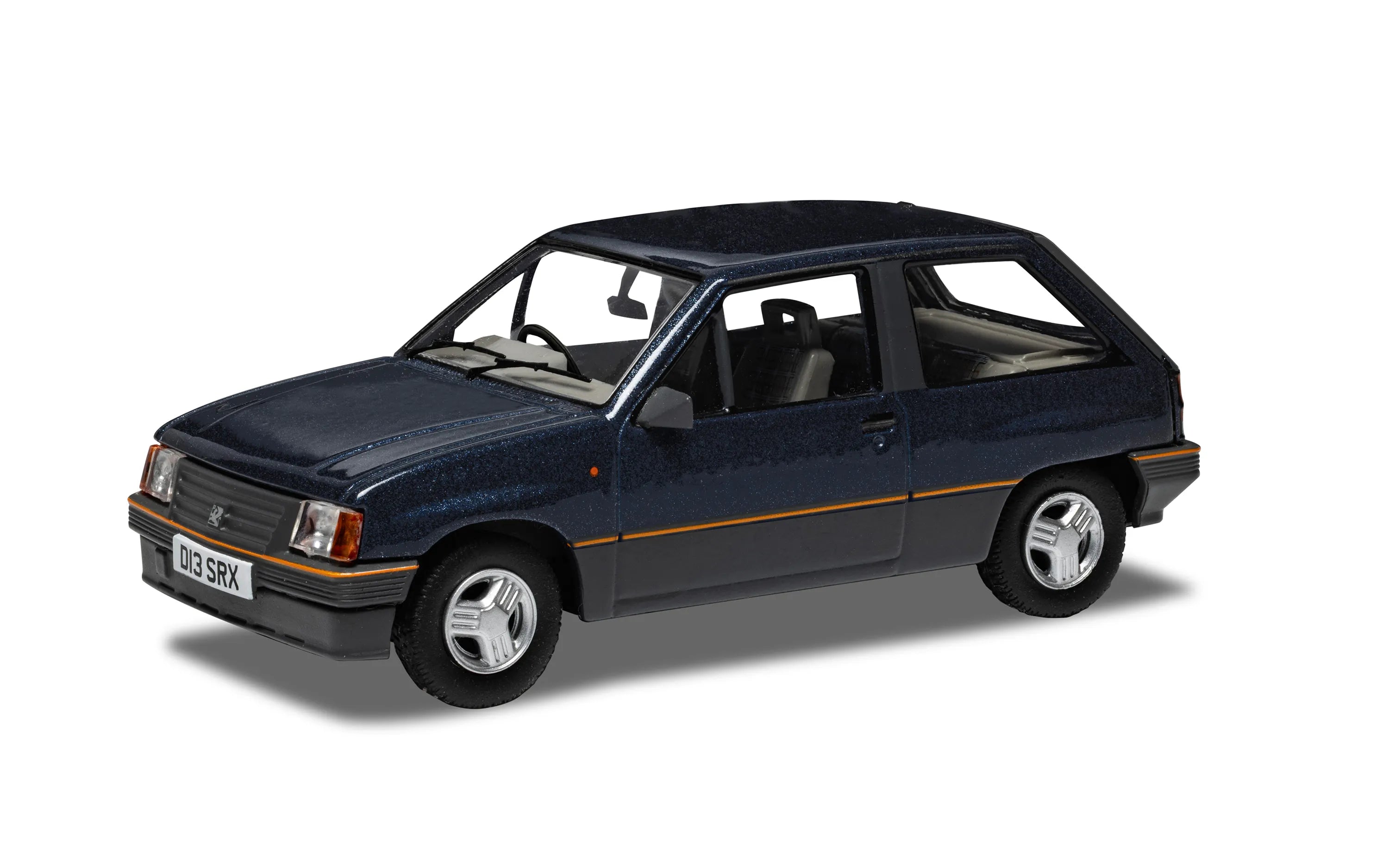 CORGI VANGUARDS 1:43 - 1987 Vauxhall Nova 1.3 SR, Monaco Blue - VA11406