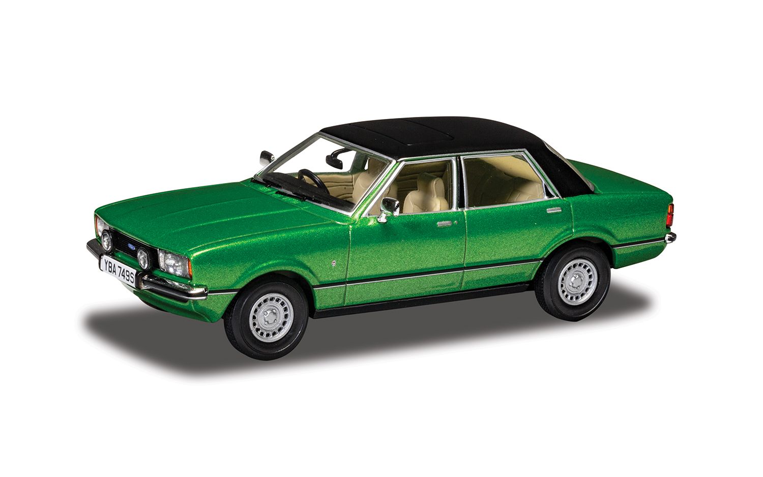 CORGI VANGUARDS 1:43 - Ford Cortina Mk4 2.3 Ghia - Regency Green - VA11918