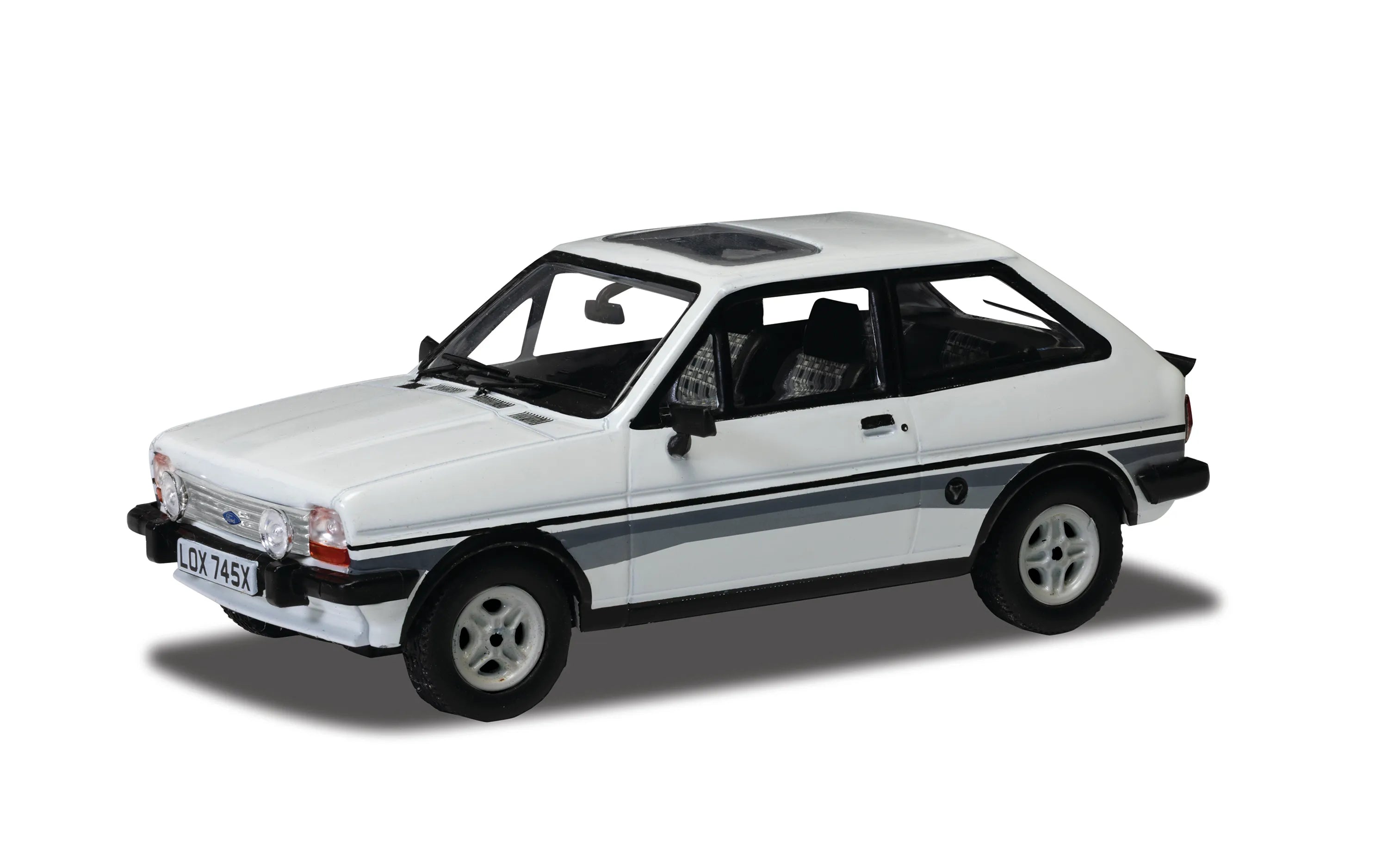 CORGI VANGUARDS 1:43 - 1981 Ford Fiesta Mk1 1300 Supersport, Diamond White - VA12514