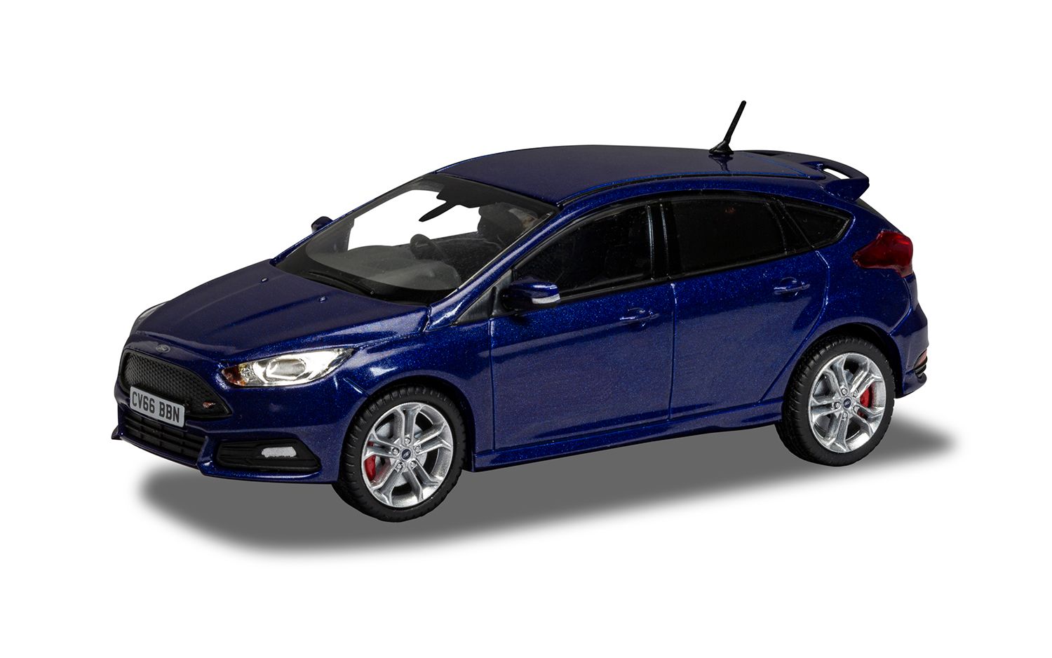 CORGI VANGUARDS 1:43 - Ford Focus Mk3 ST, Deep Impact Blue - VA15307